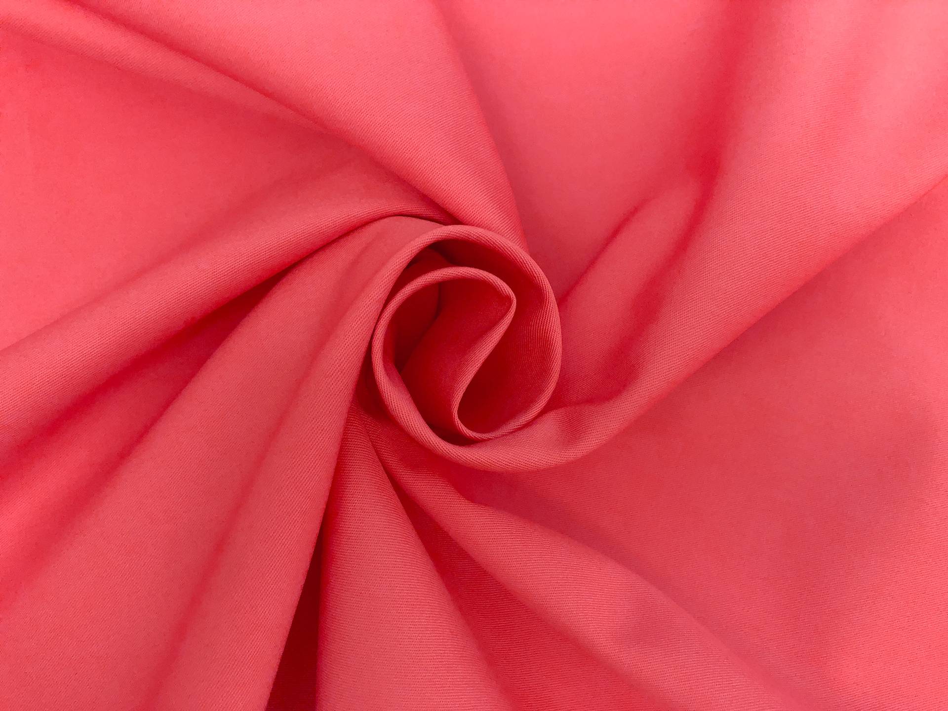 Combed Cotton Fineline Twill in Melon1