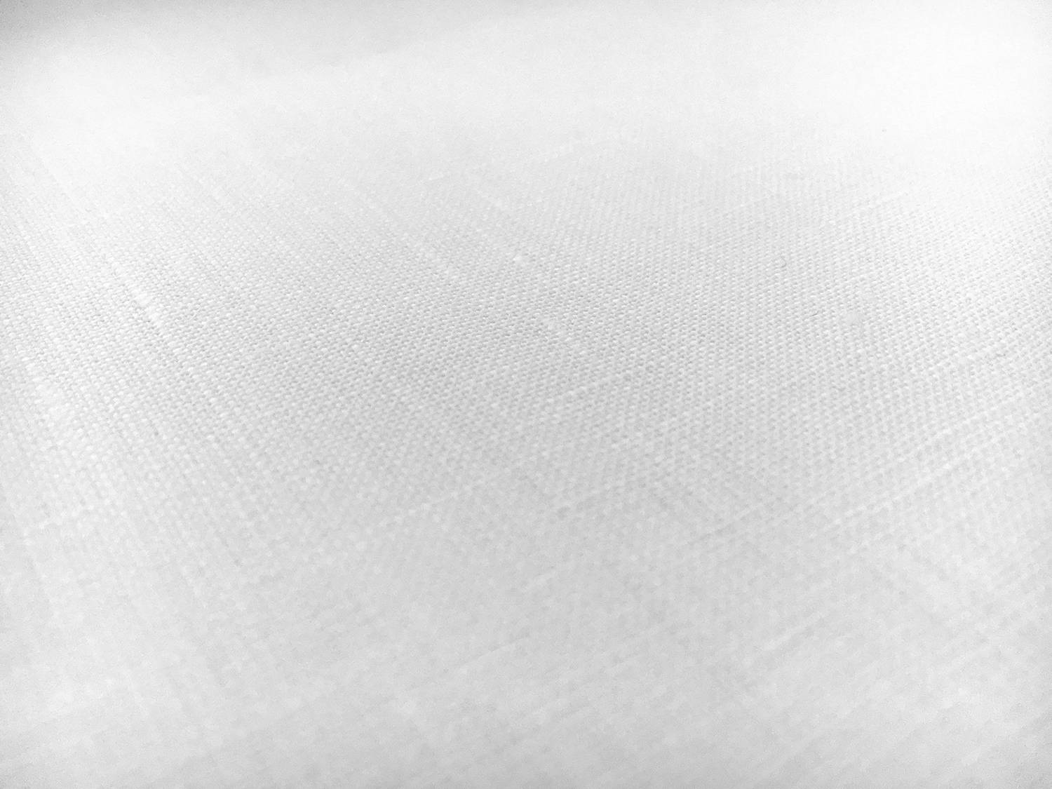 Extra Wide Light Weight Linen in White0