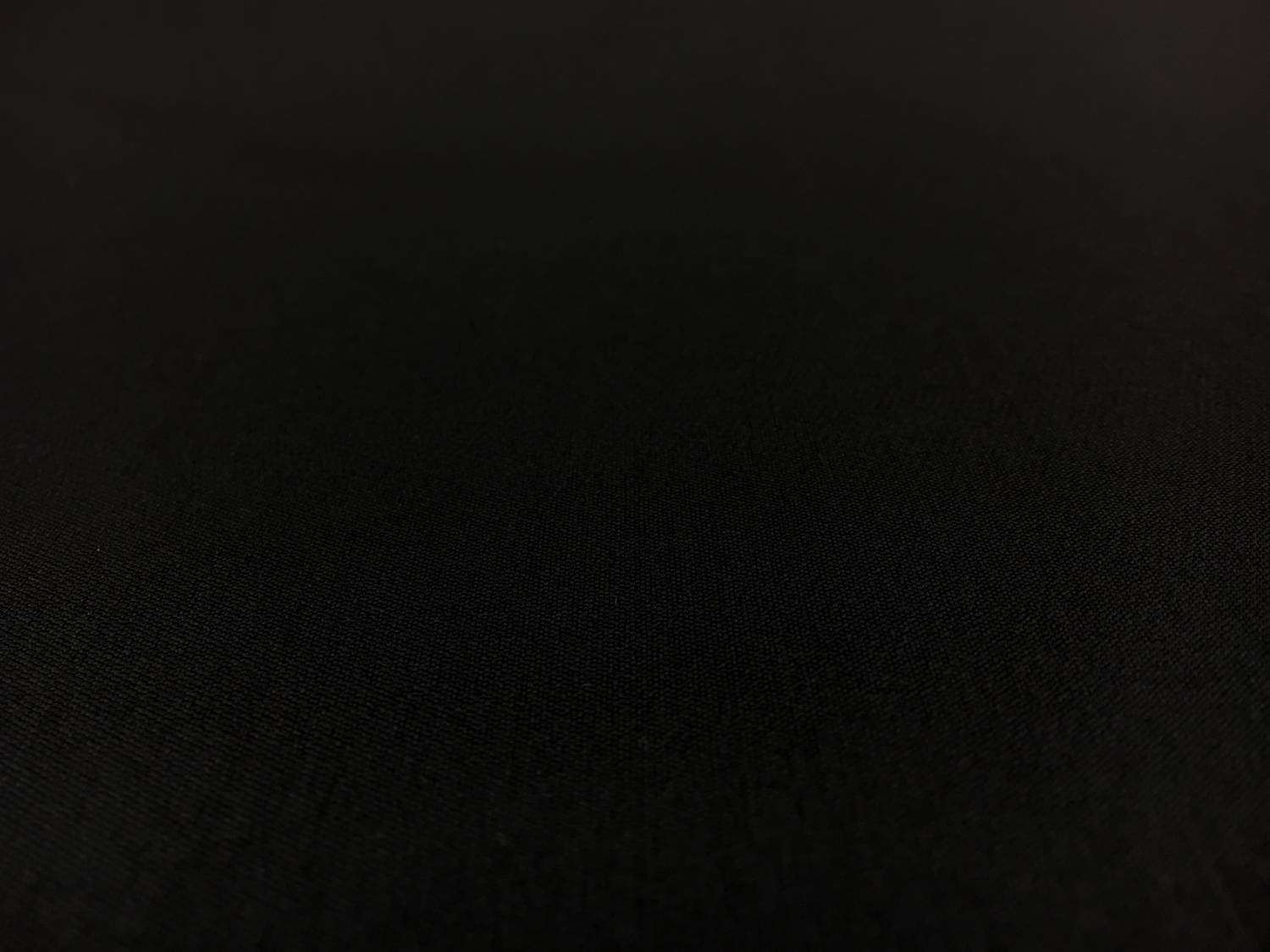 Silk and Polyester Zibeline in Black1