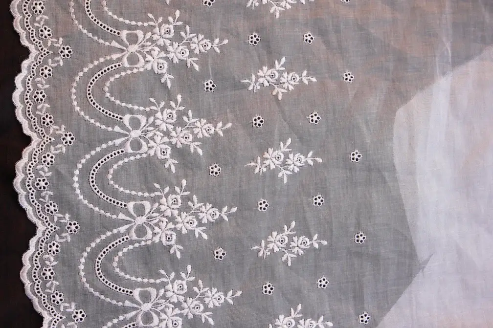 Cotton Embroidered Organdy1