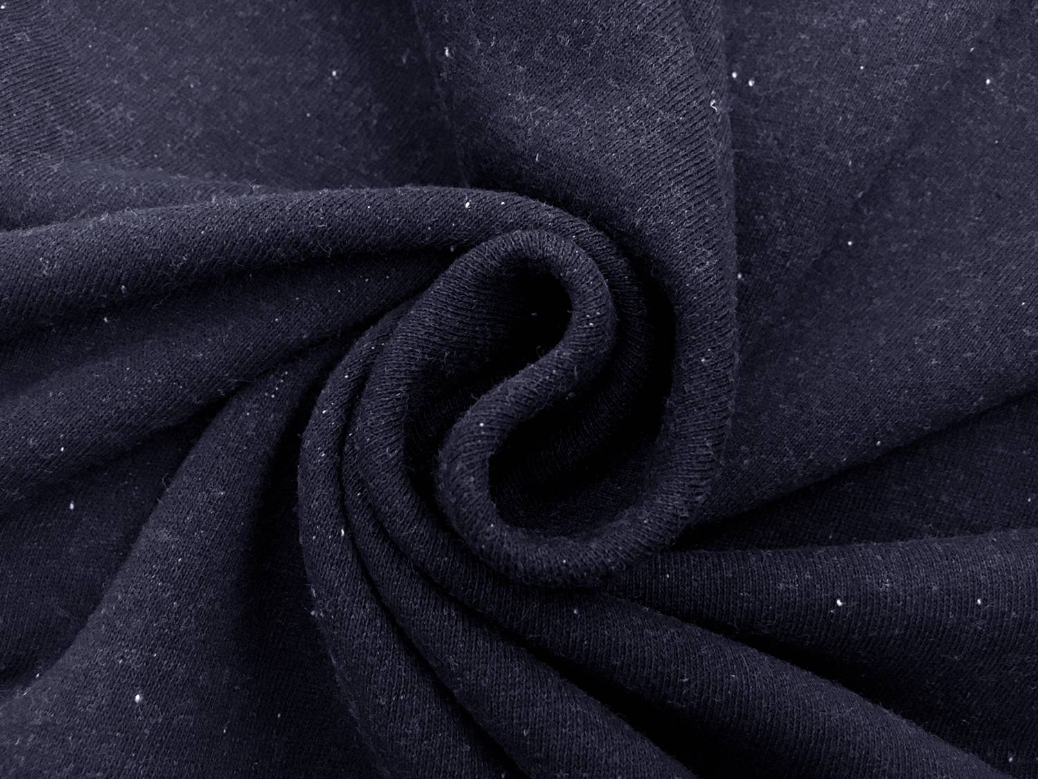 Cotton French Terry Knit in Indigo1
