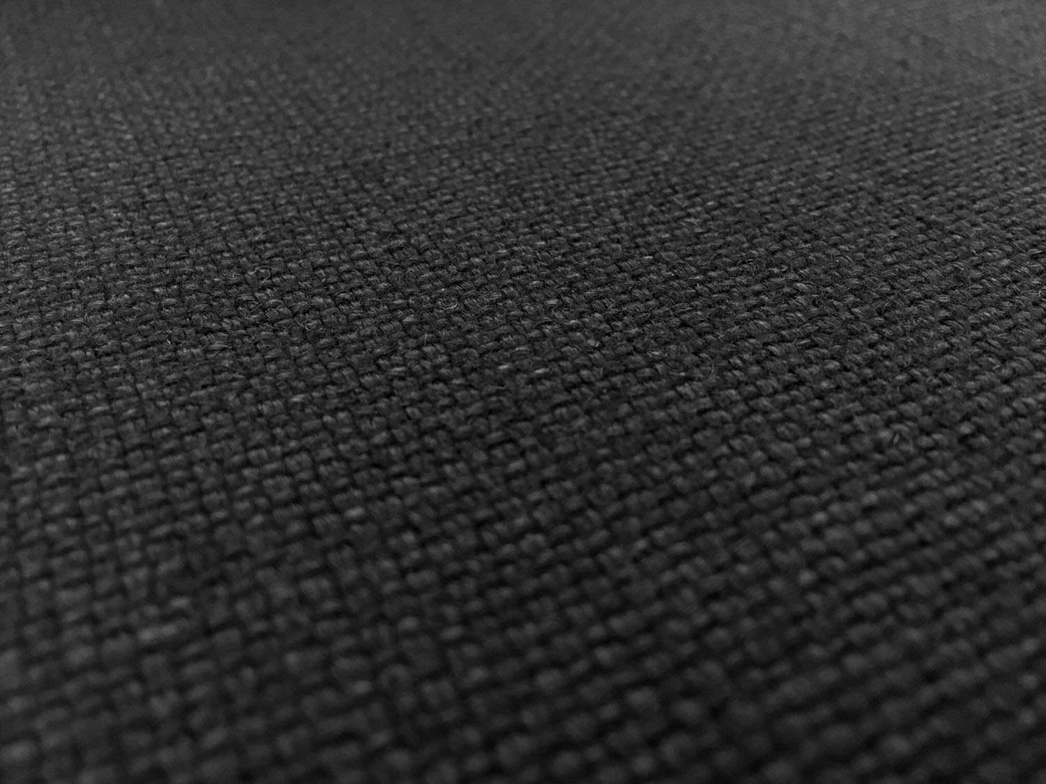 Belgian Laundered Upholstery Linen in Black0