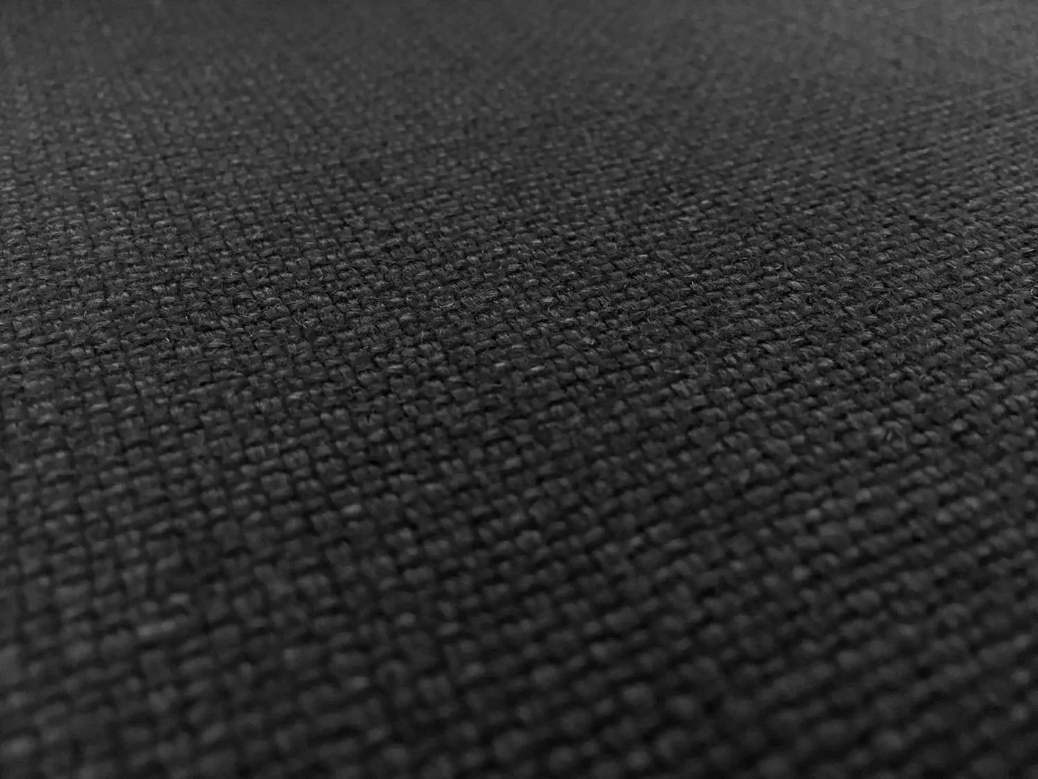 Belgian Laundered Upholstery Linen in Black0