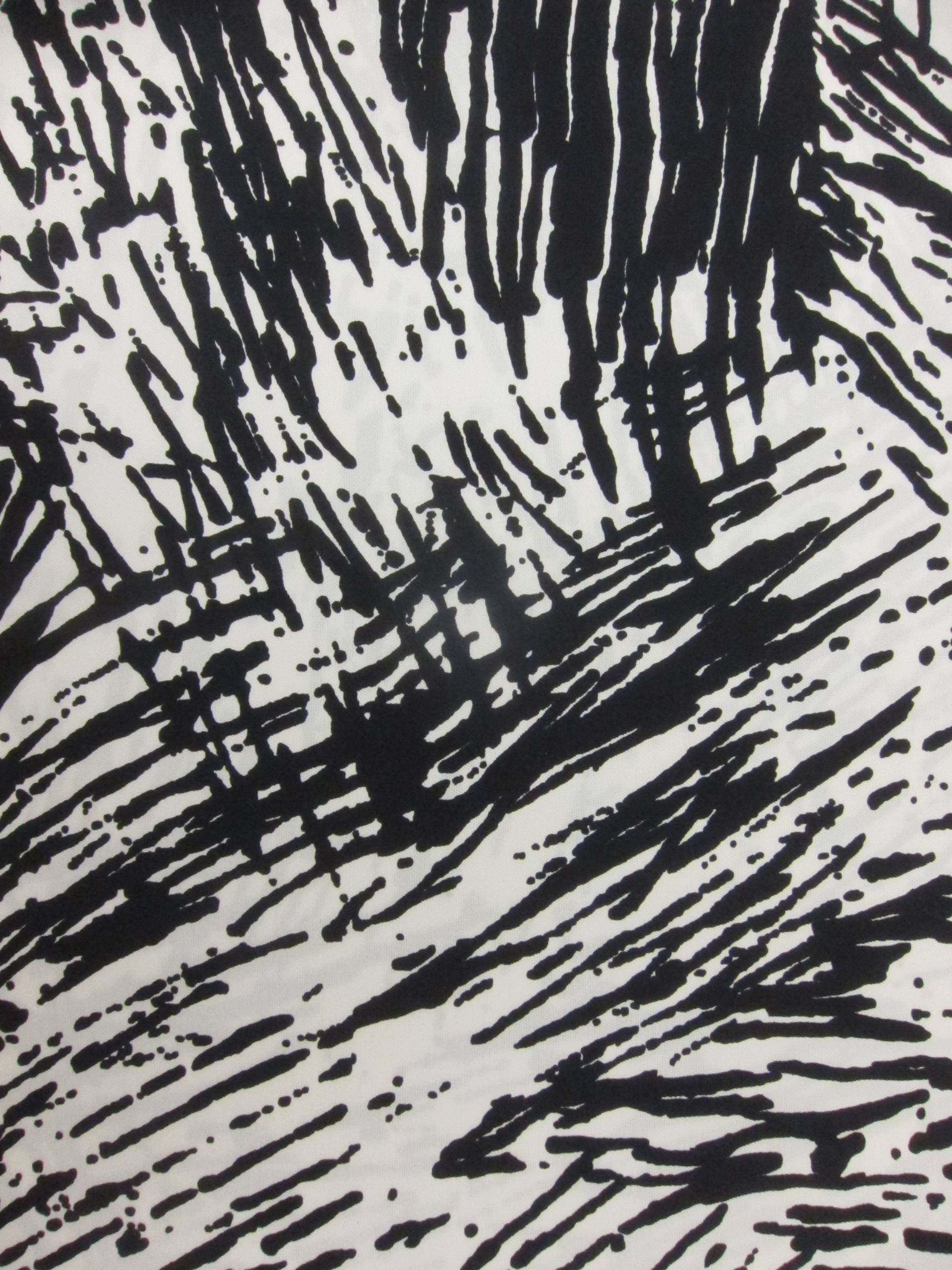 Printed Silk Mikado0