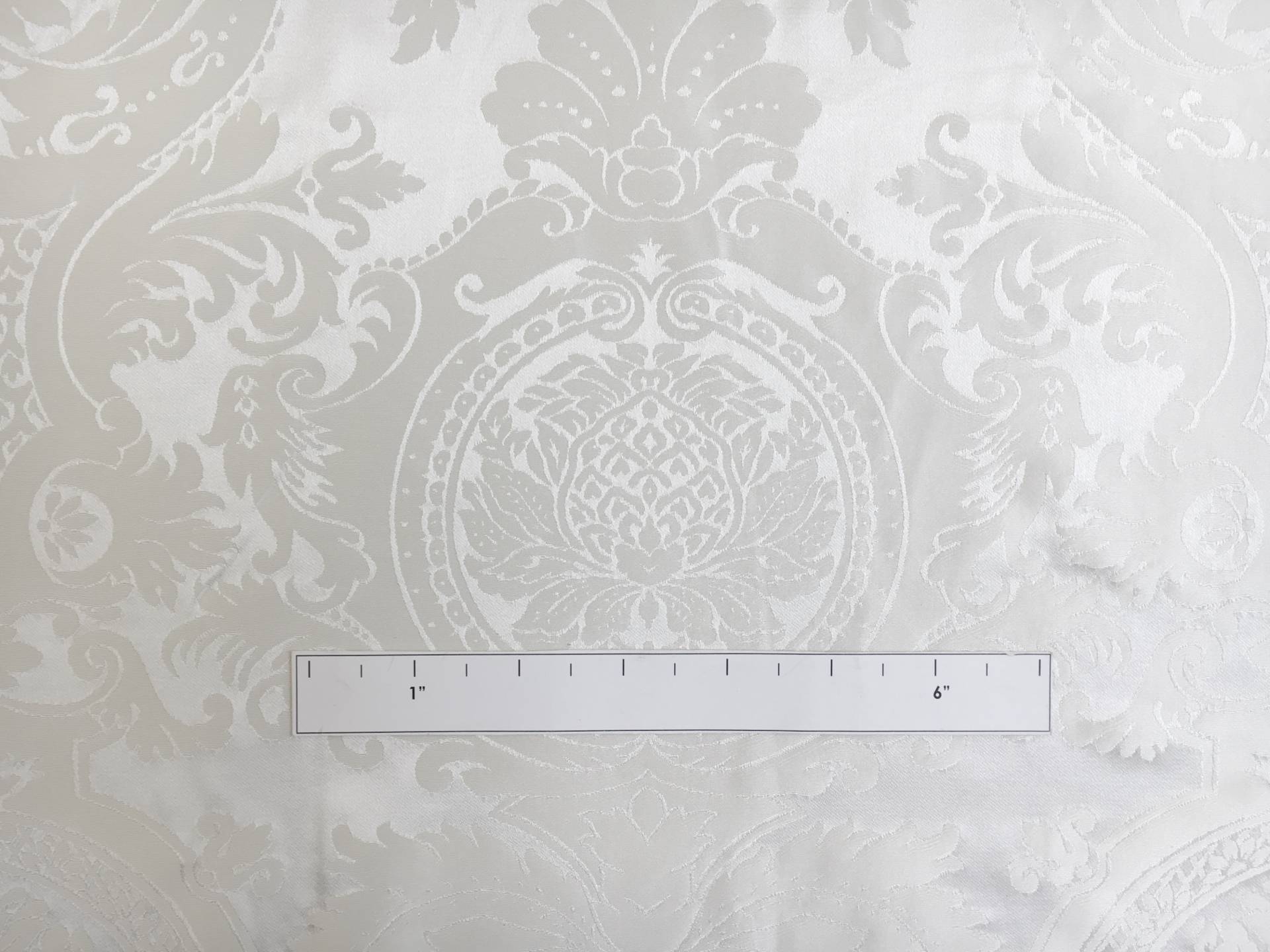 Silk Damask Brocade with Vintage Regal Patterns1