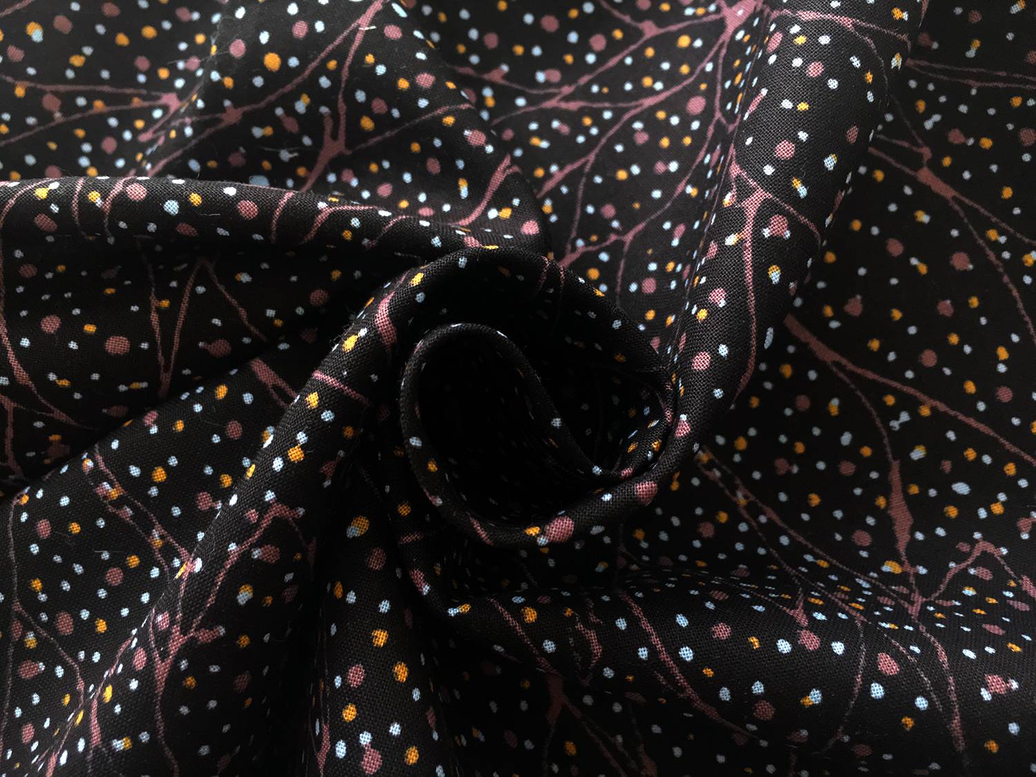 Australian Cotton Print With Aboriginal Motif1