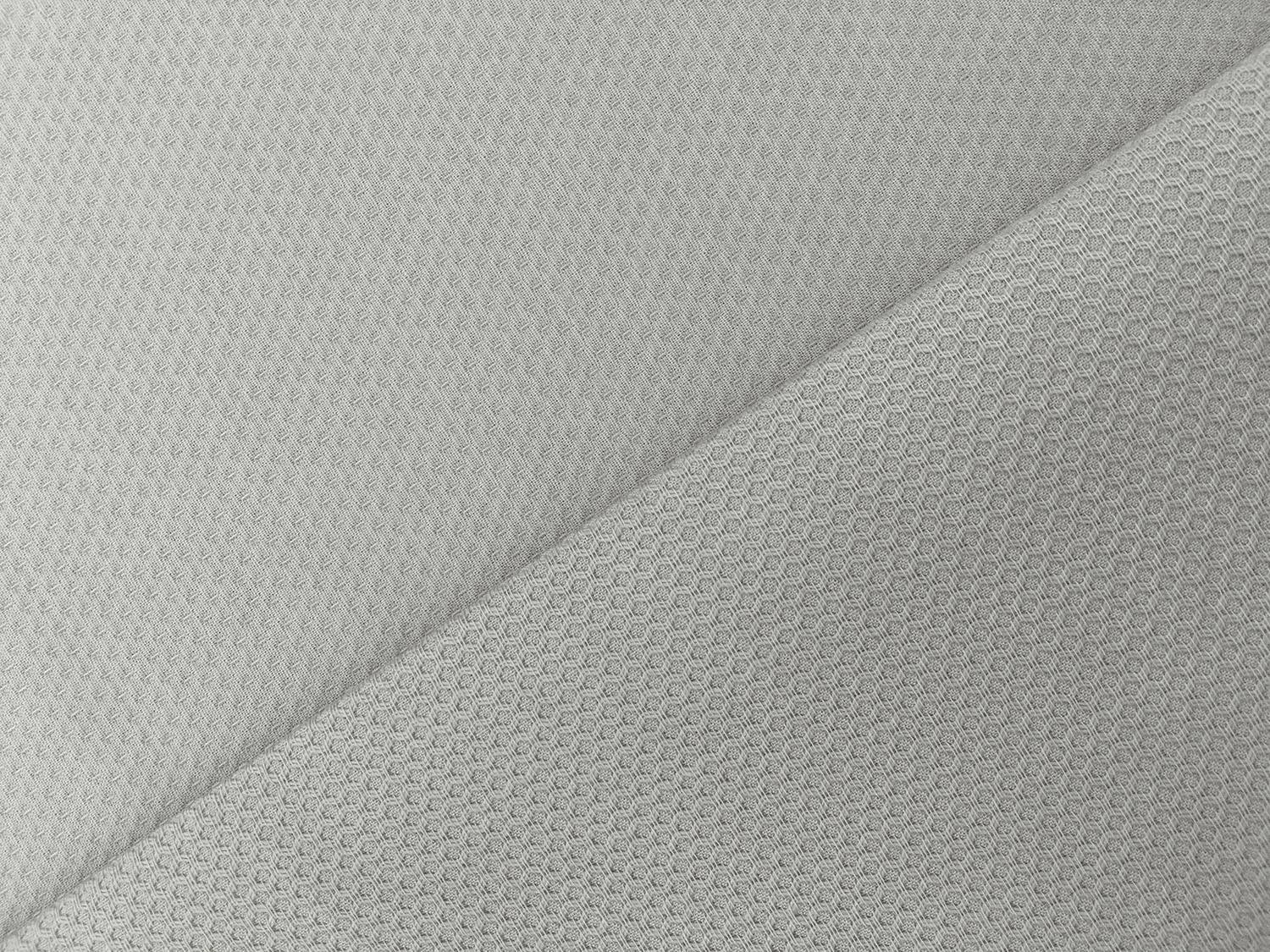 Italian Cotton Lycra Pique in Gray1