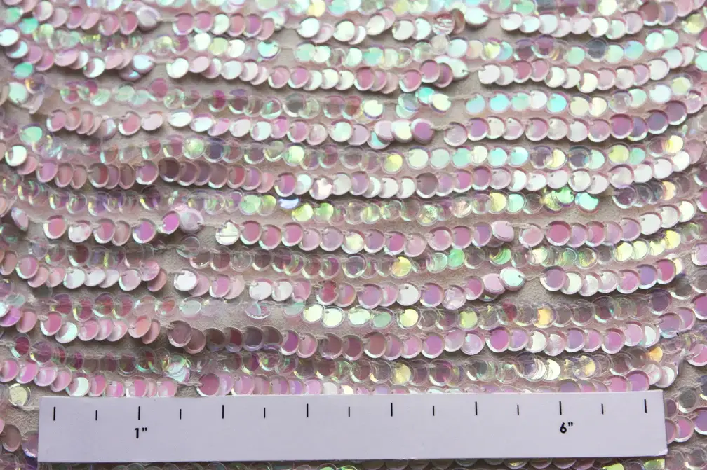 Novelty Sequins on Silk Chiffon2