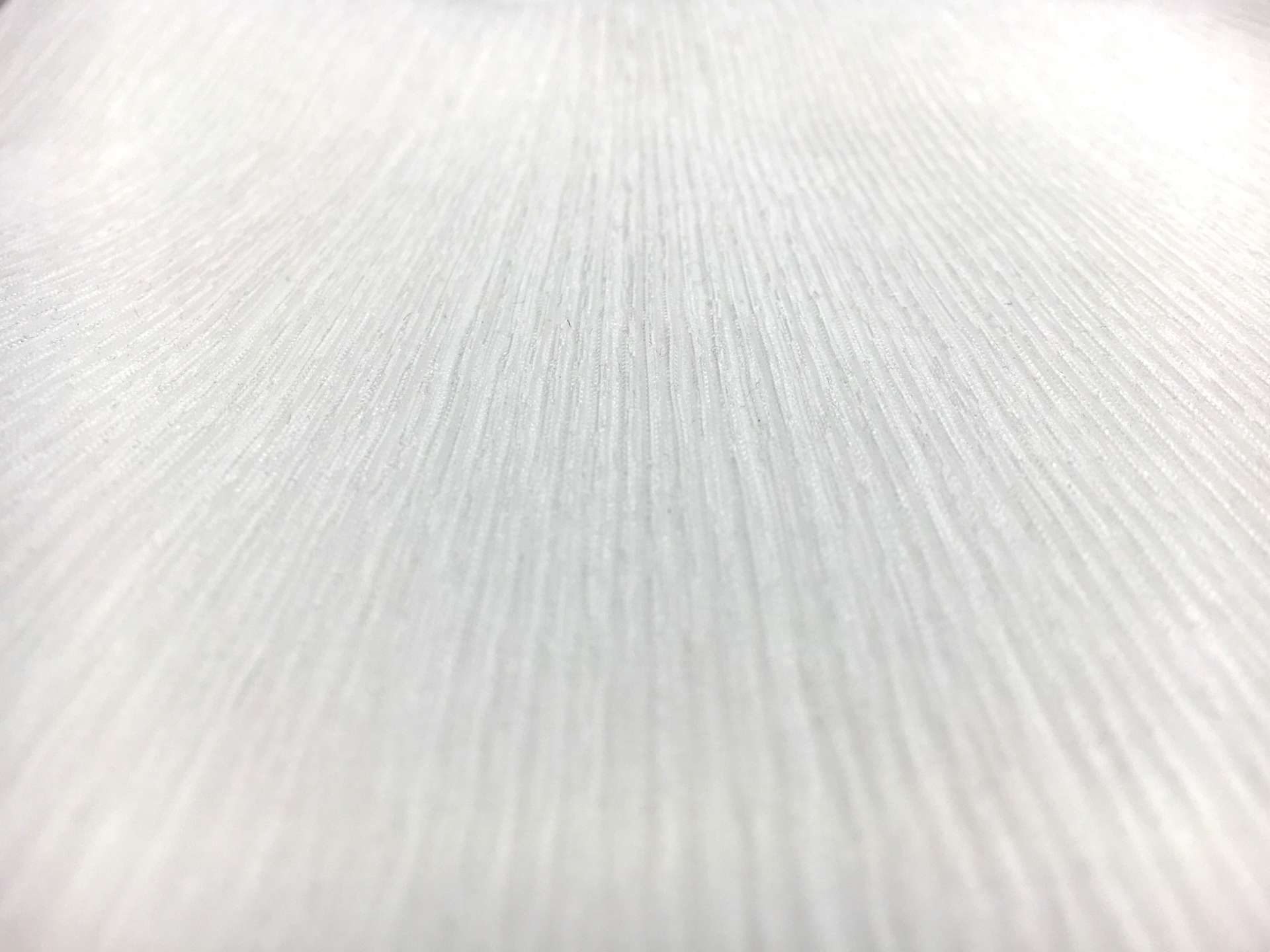 Polyester and Nylon Blend Pleated Organza in White0