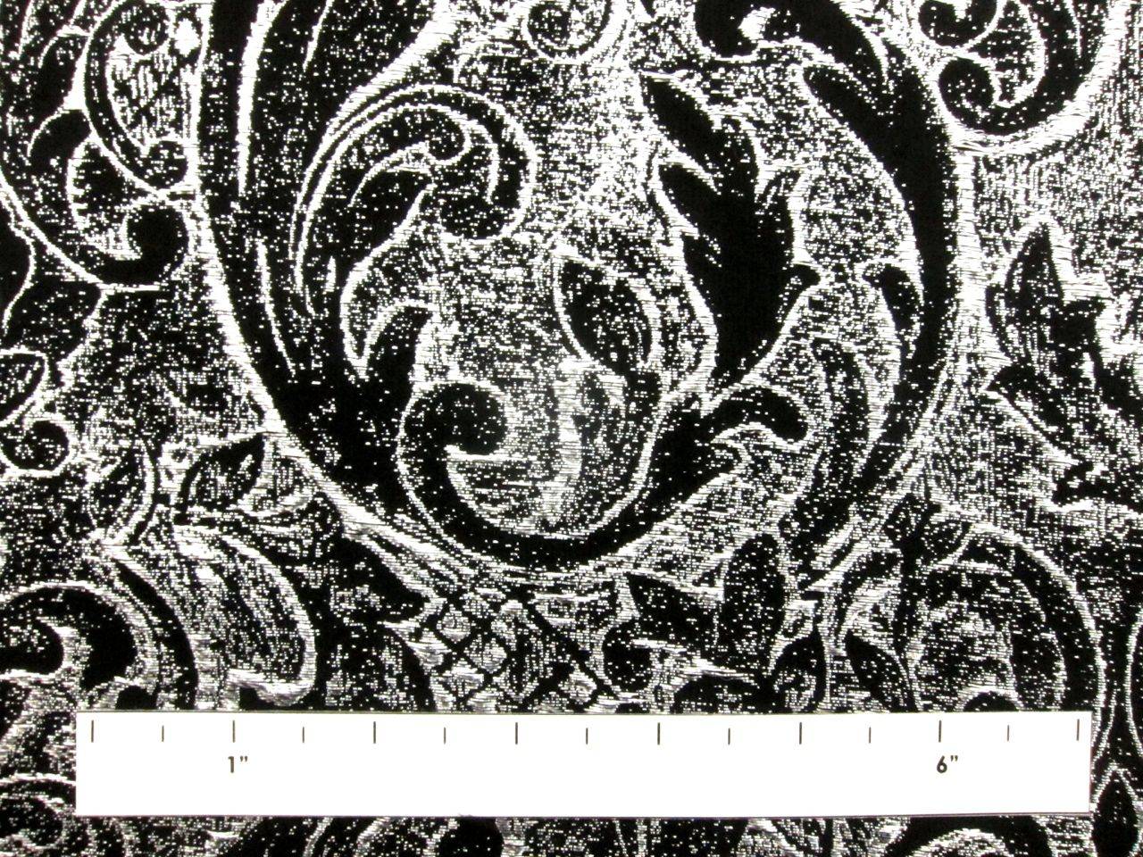 Silk Blend Metallic Brocade1