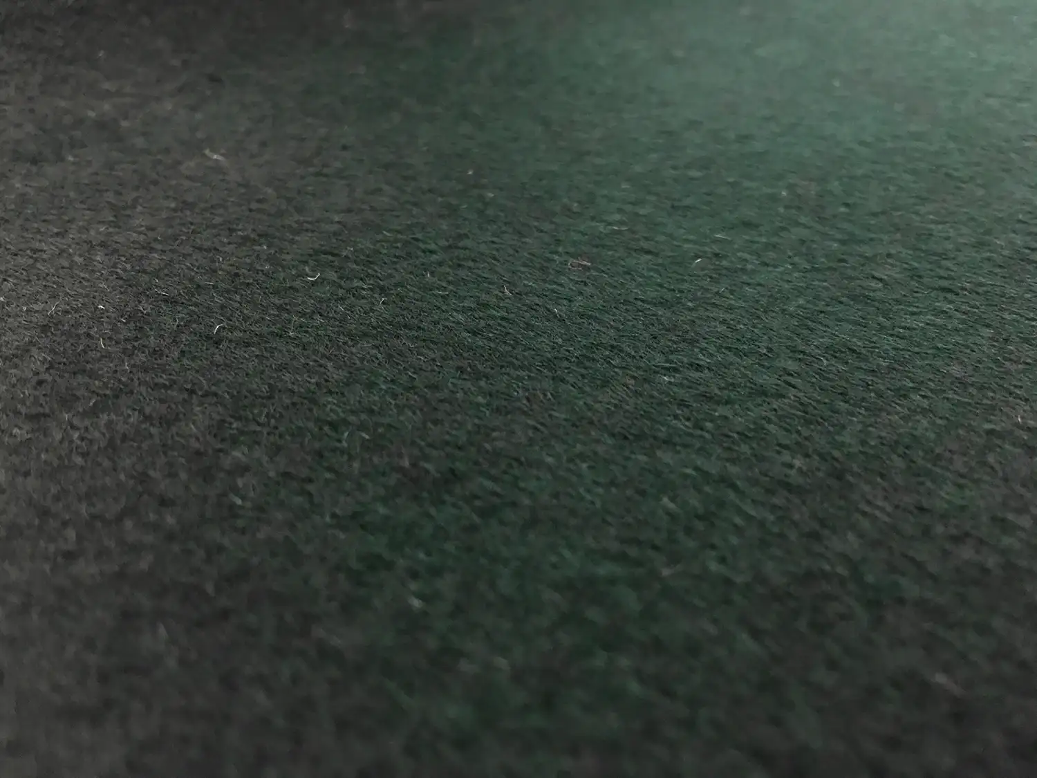 Virgin Wool Coating in Forest