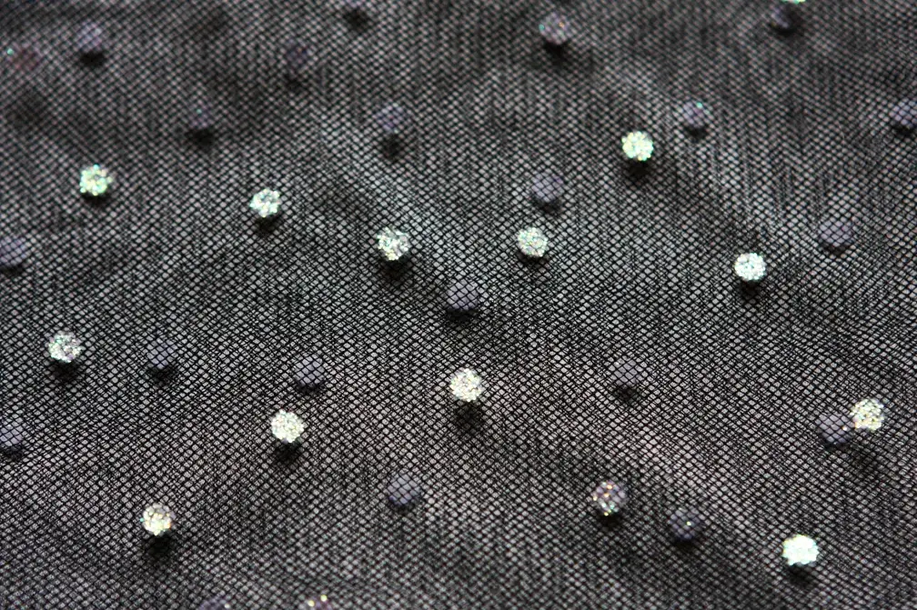 Sparkle Flocking on Tulle2