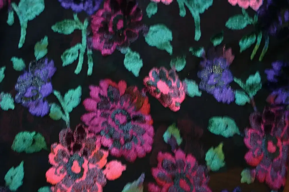 Silk Lurex Panné Burnout Velvet1