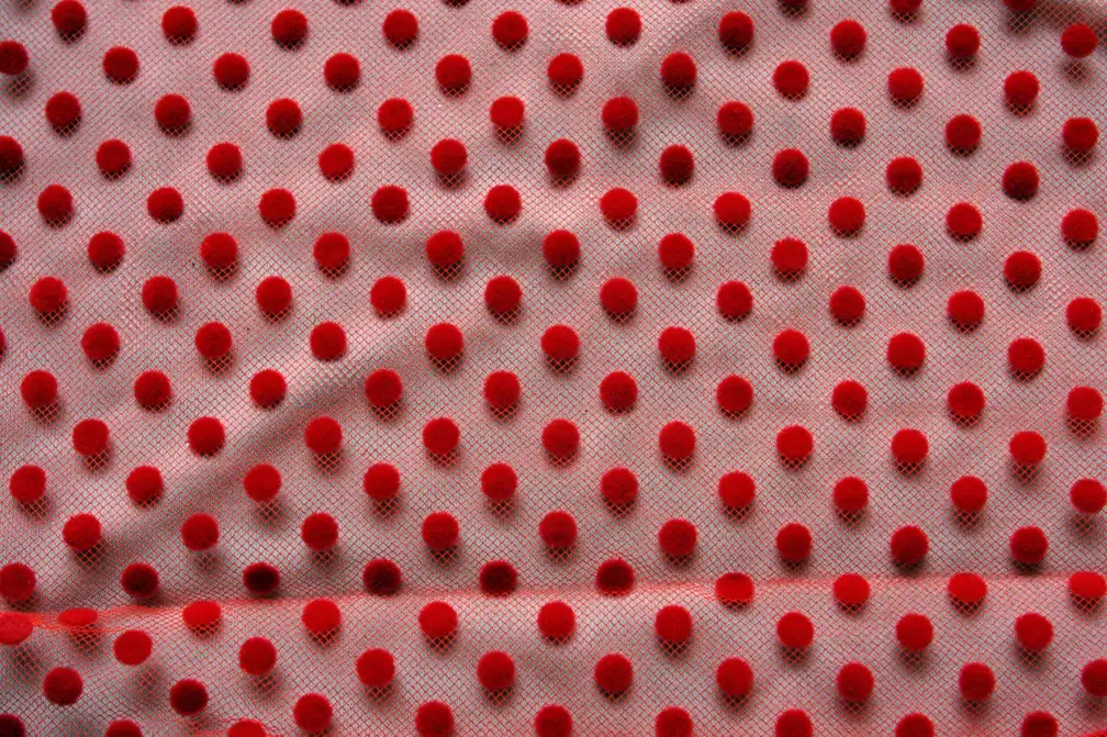 Flocking on Tulle0