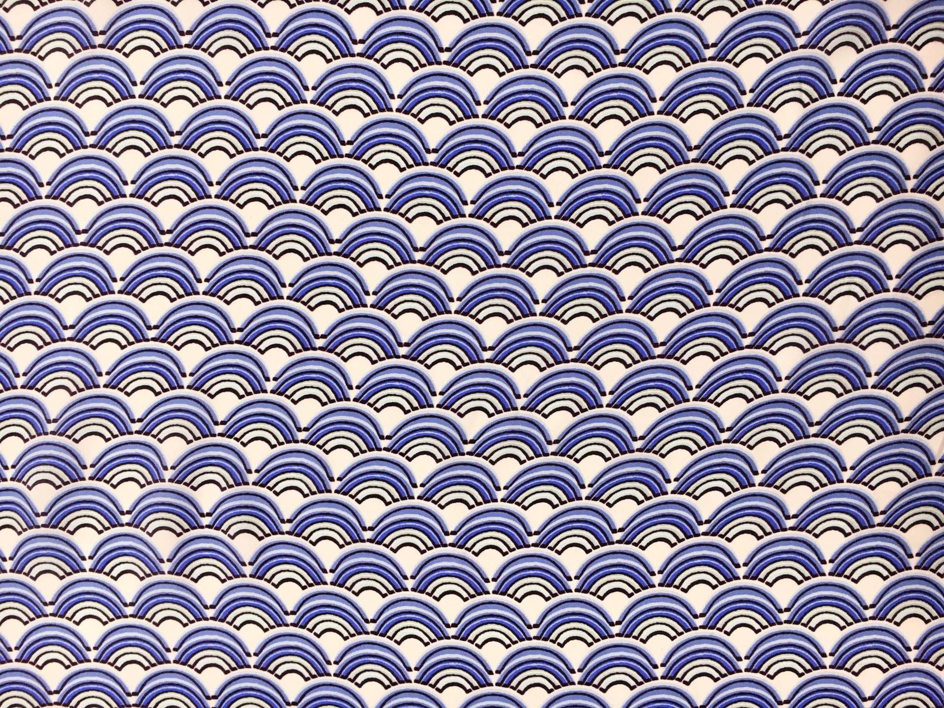 Printed Lightweight Silk Charmeuse with Repeated Geometric Patterns0
