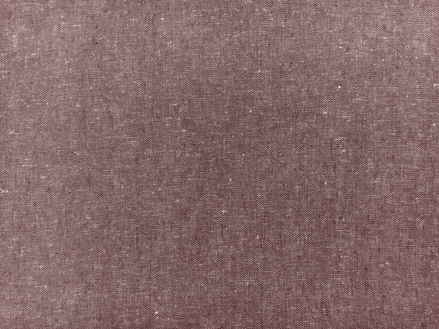 Yarn Dyed Linen Cotton Blend in Rust2