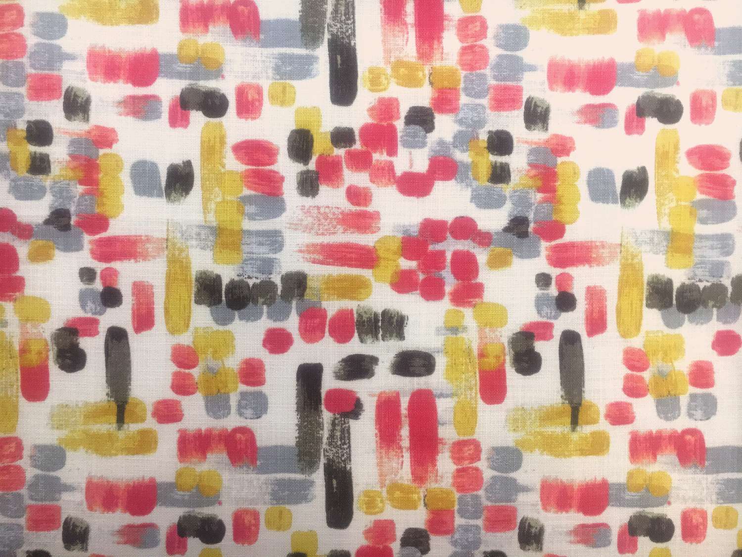 Cotton Upholstery Abstract Print0