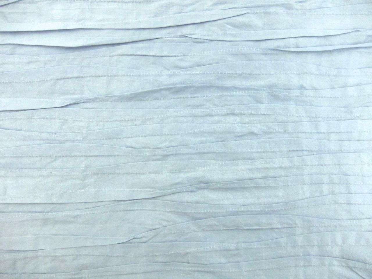 Tucked Silk Shantung0