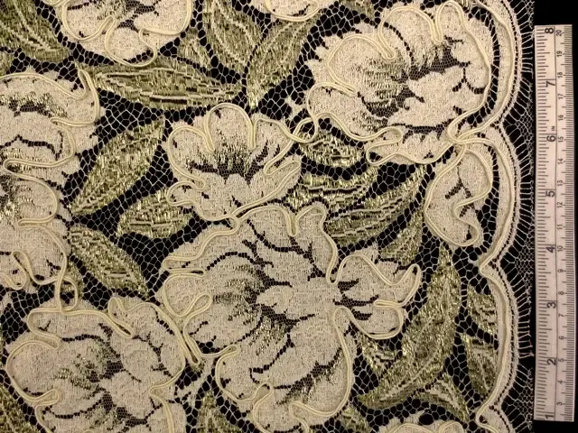 Metallic Soutaché Lace0