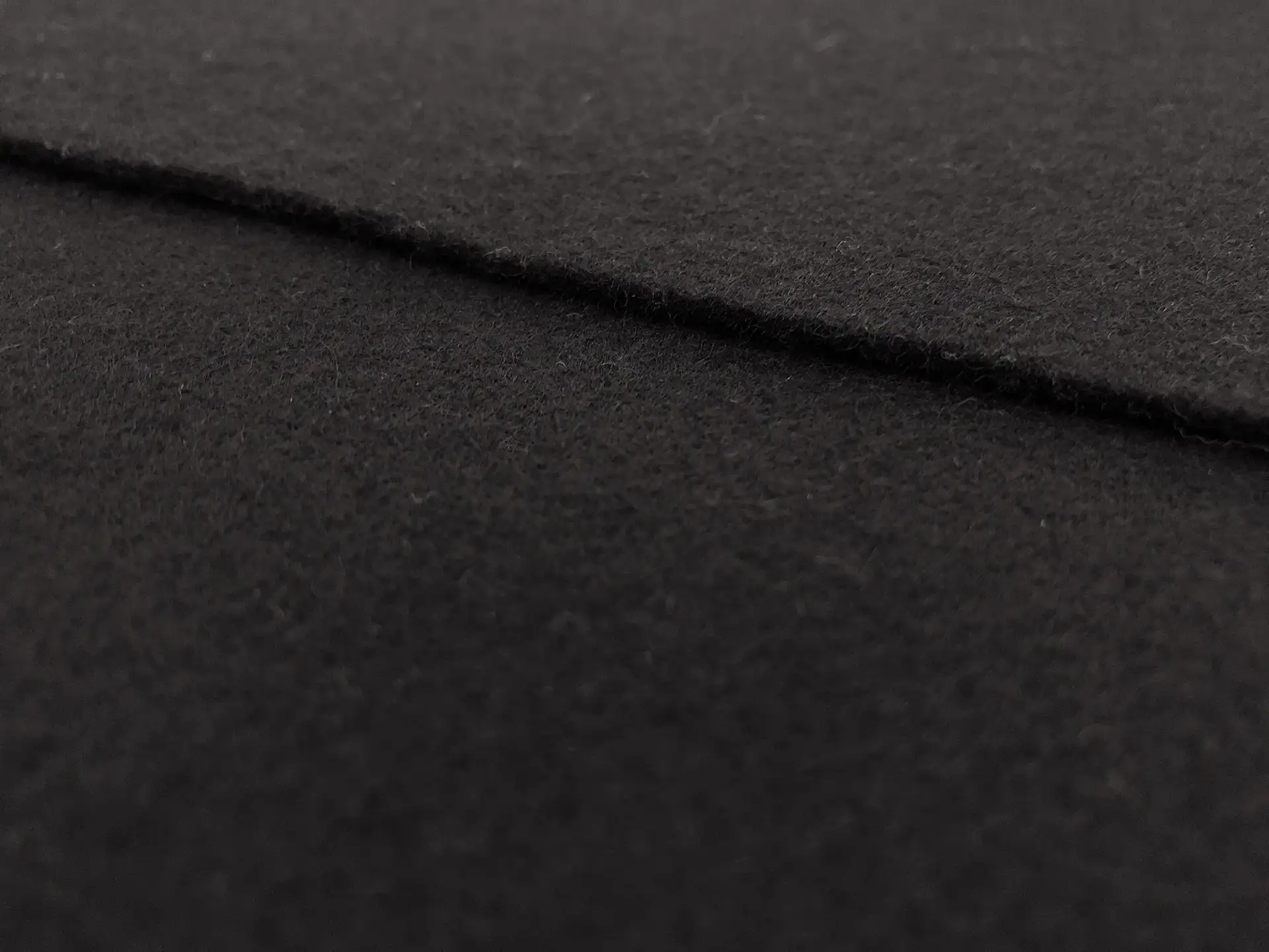 Flameproof Wool Felt 16oz in Black0