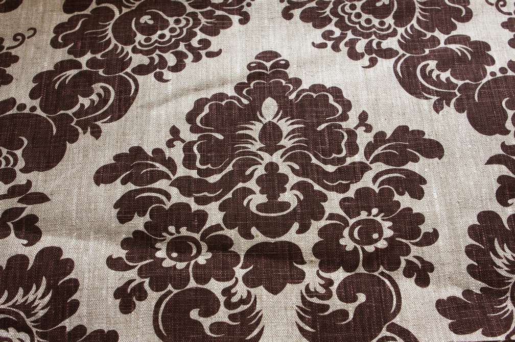 Linen Upholstery Decorative Print0