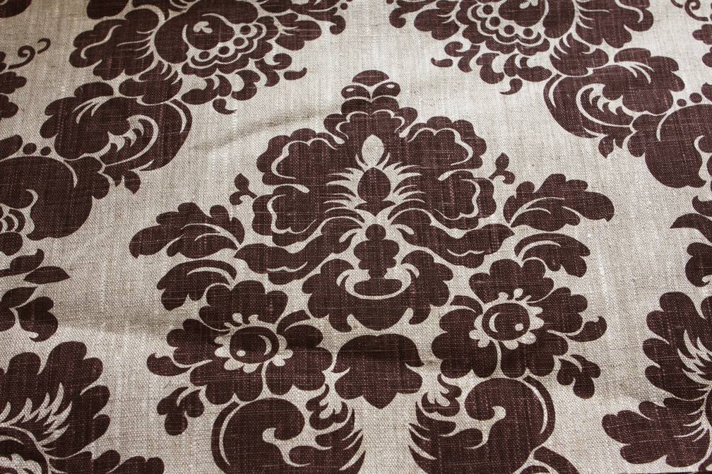 Linen Upholstery Decorative Print0