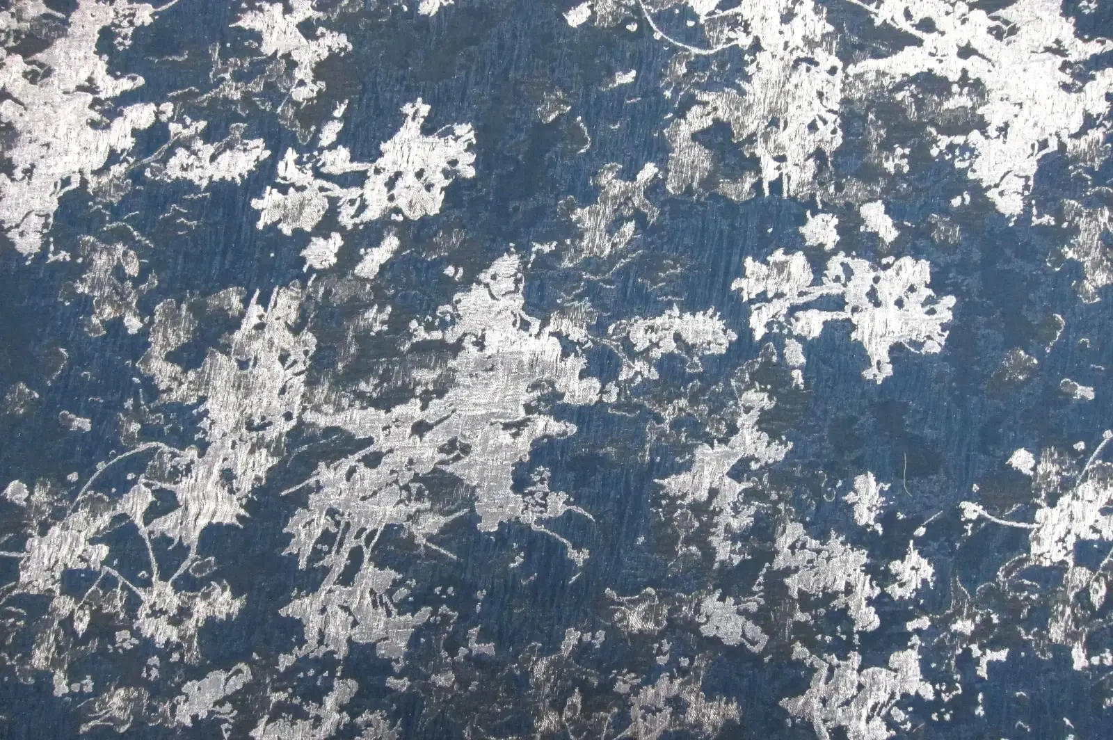 Metallic Silk Georgette Cloqué0