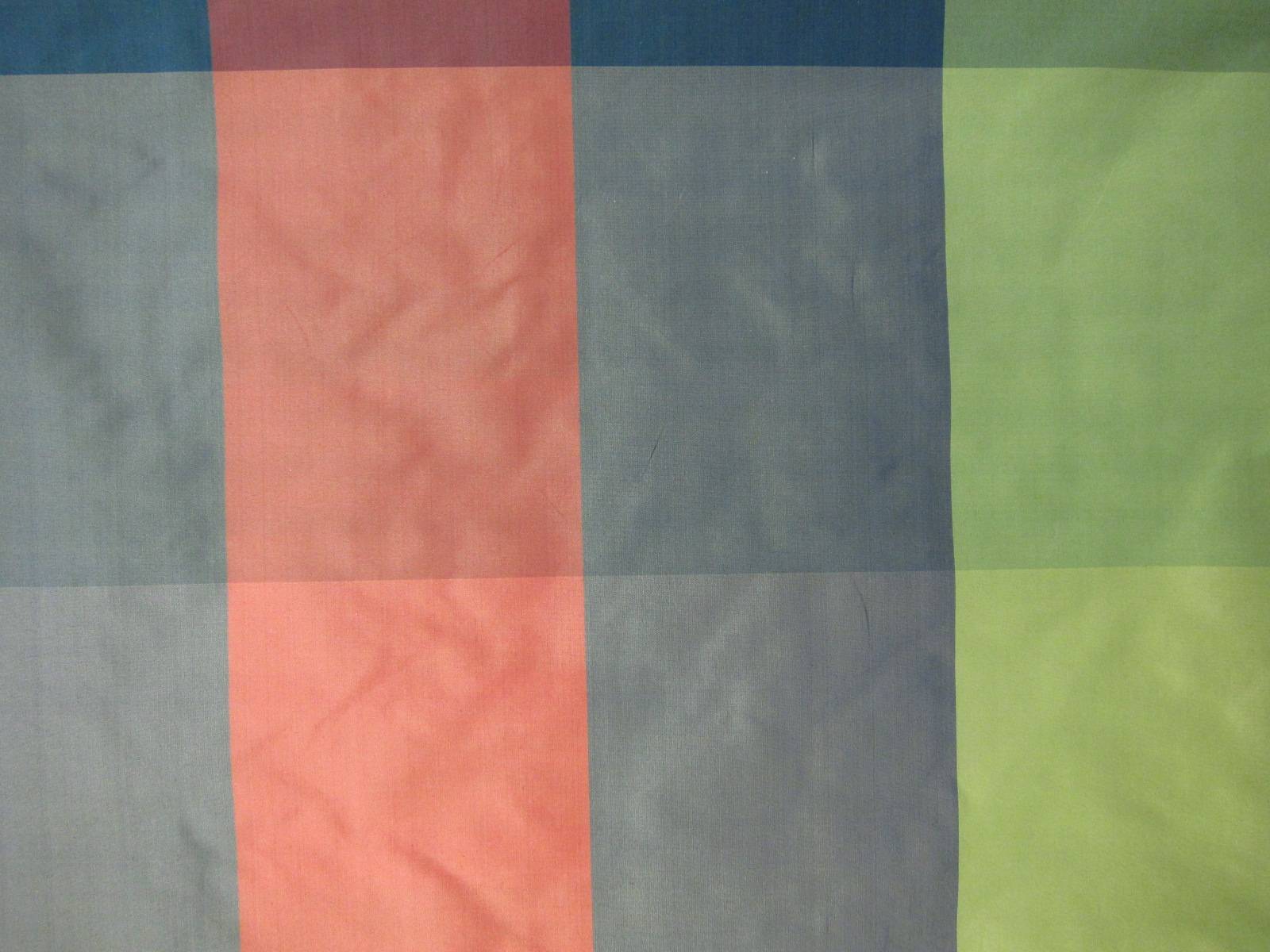 Silk Taffeta Check0