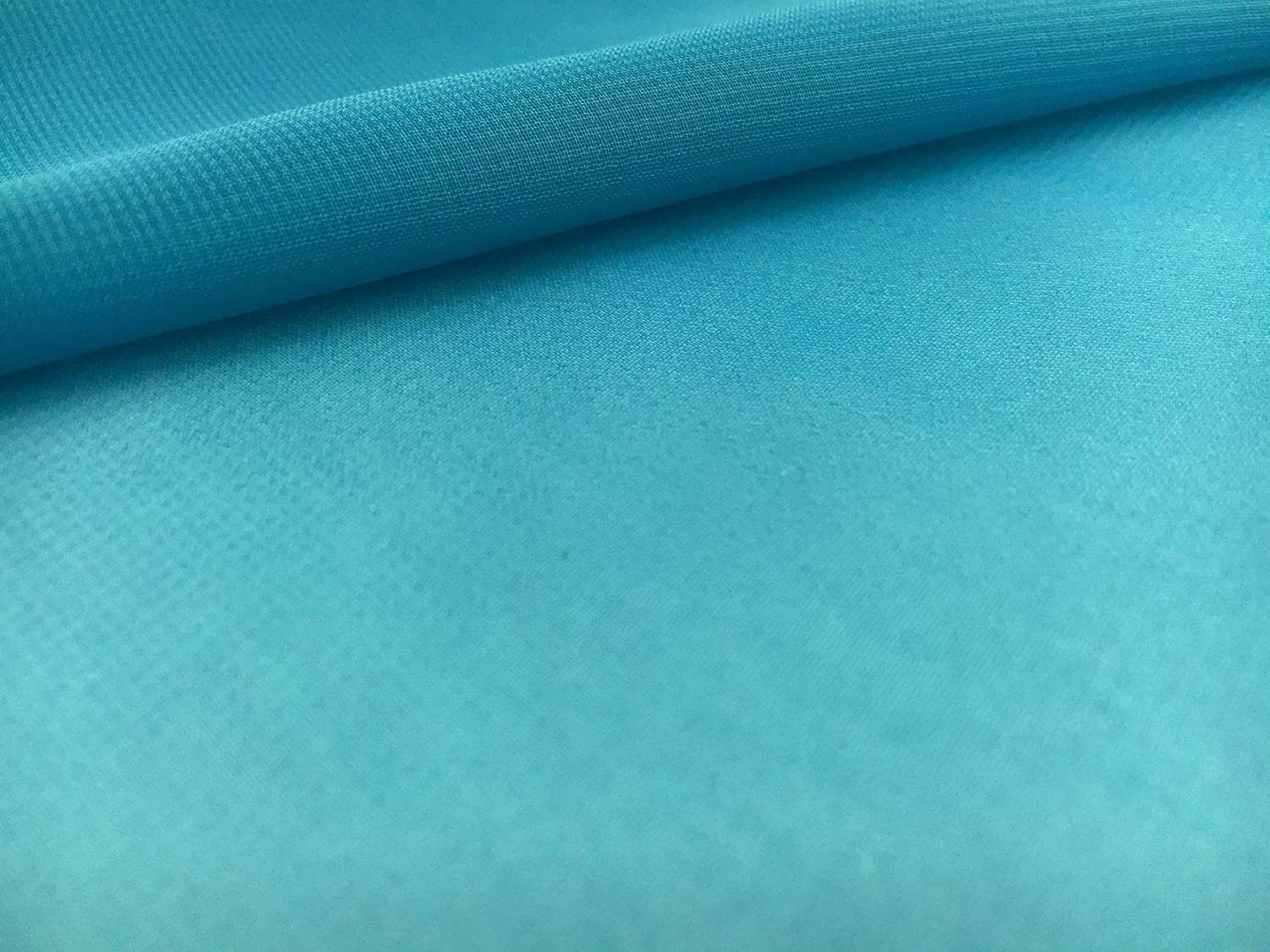 Japanese Polyester Chiffon in Sea Blue0
