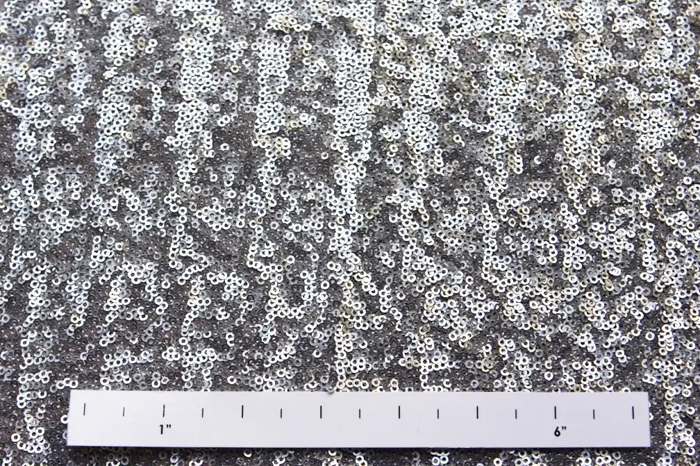 Mini Sequins on Stretch Tulle1