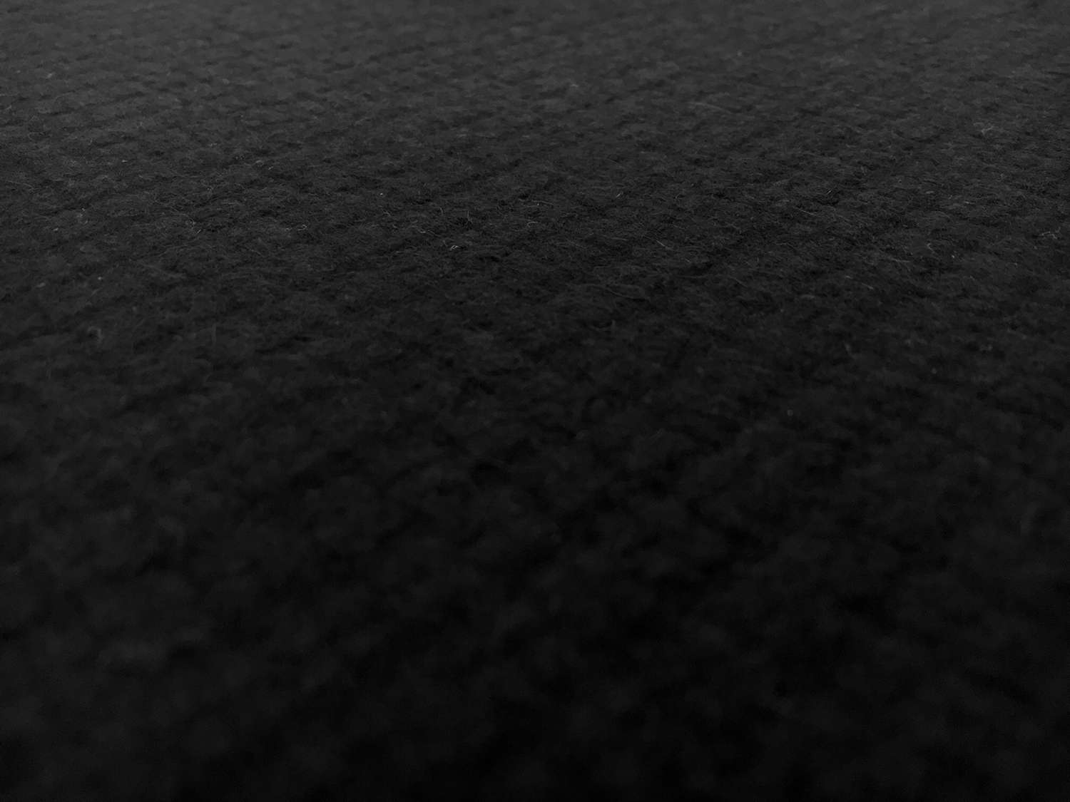 Italian Cashmere Basketweave Coating in Black0