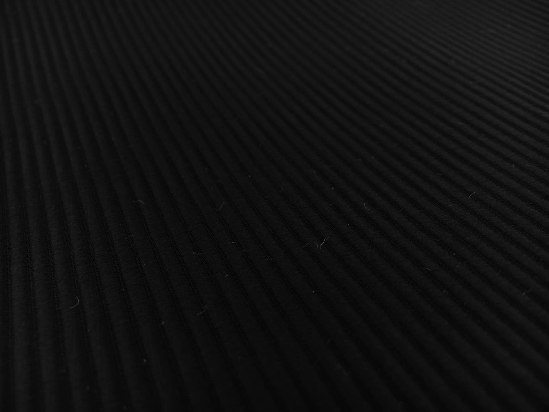 Italian Cotton and Acetate Ottoman in Black2