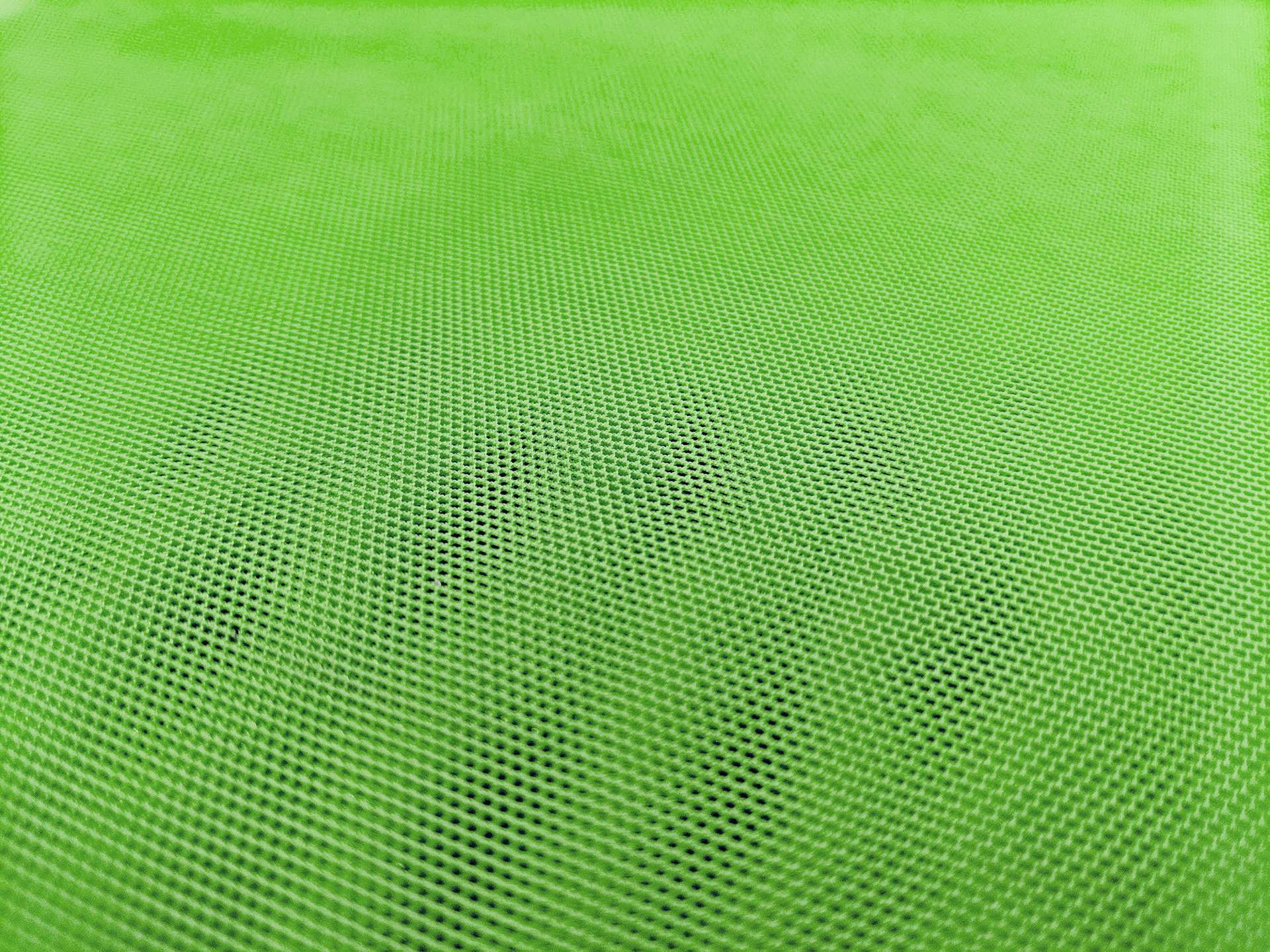 Stretch Tulle in Citrus Green