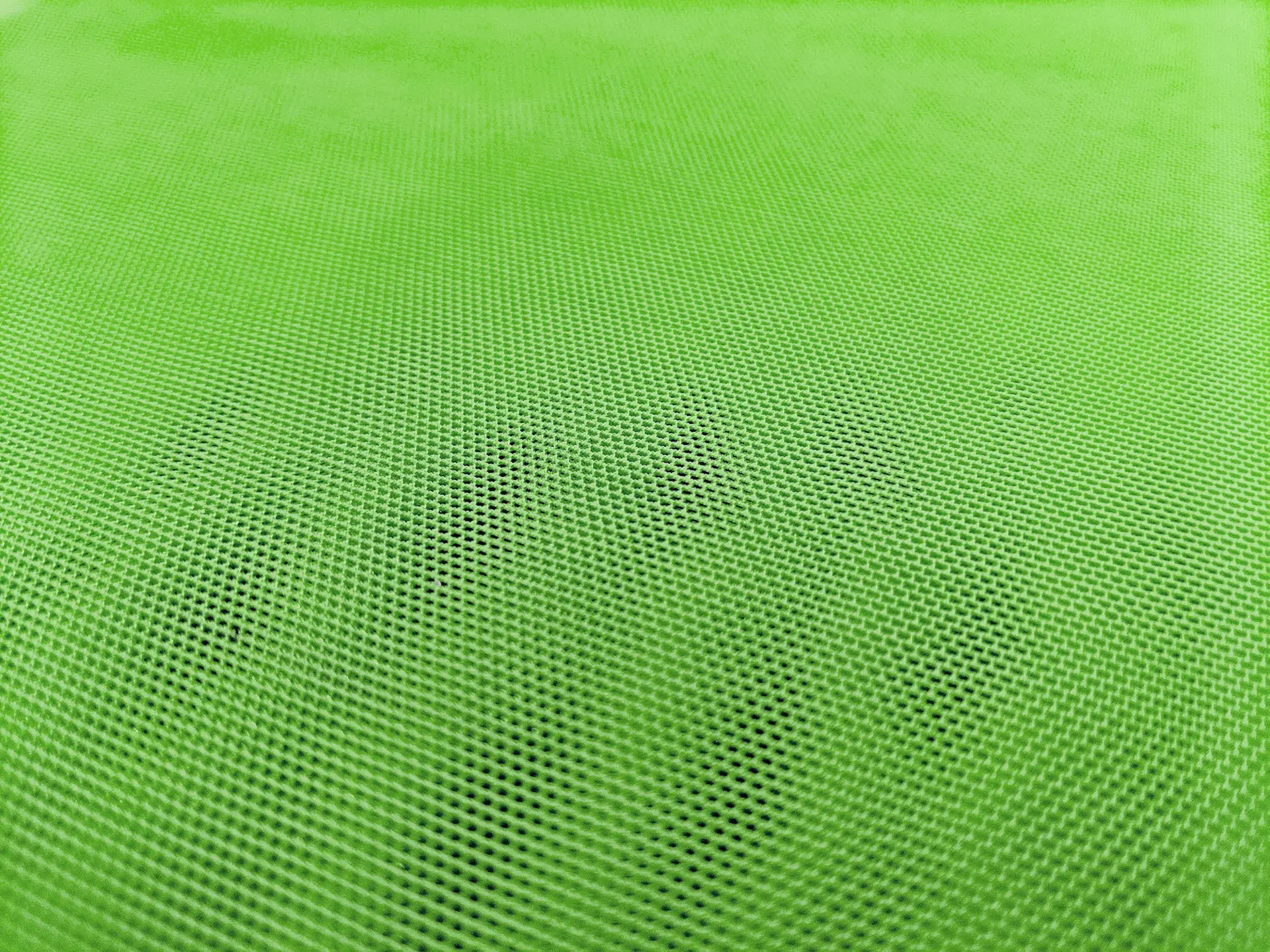 Stretch Tulle in Citrus Green