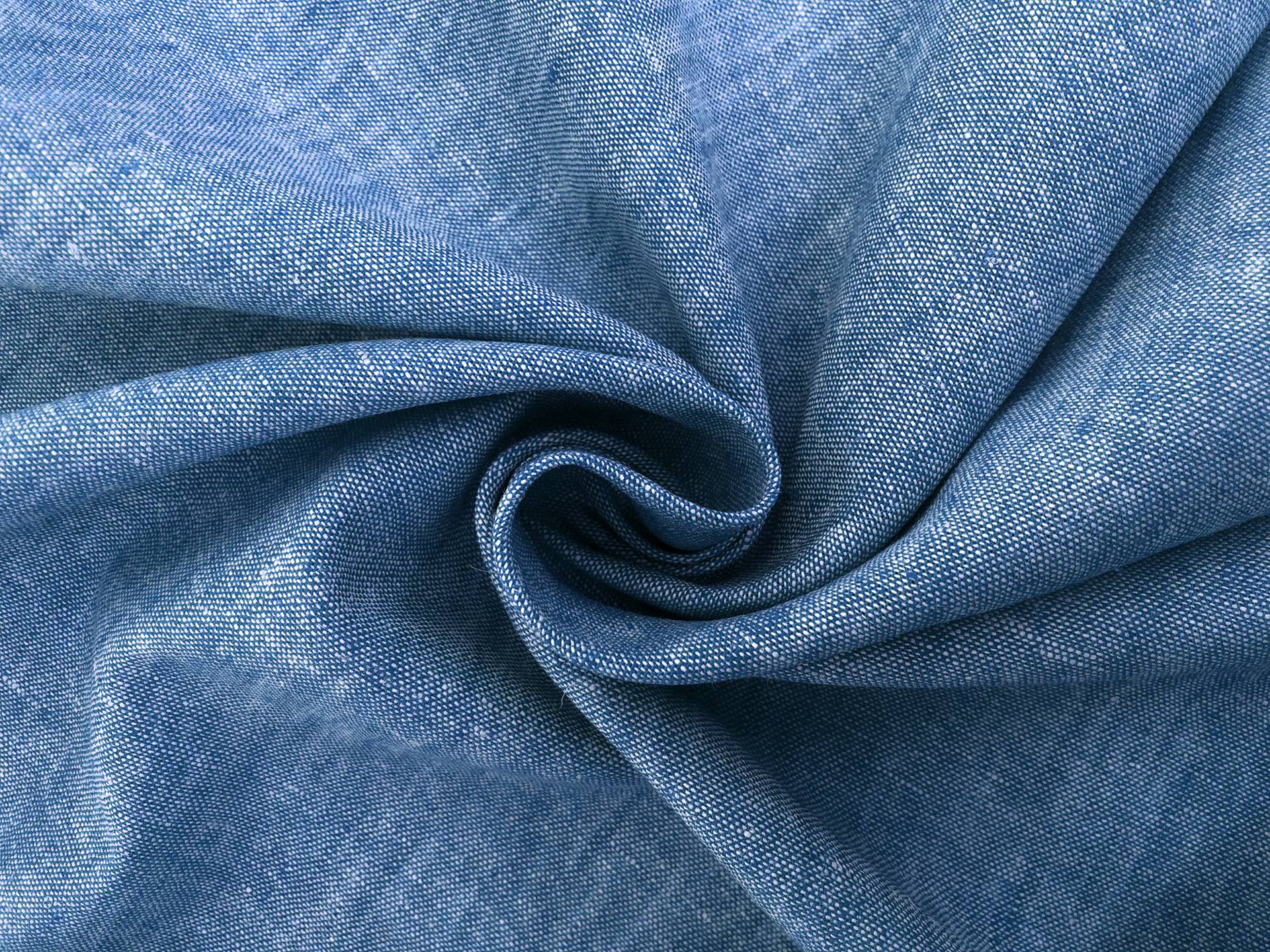 Midweight Linen & Rayon Blend in Blue