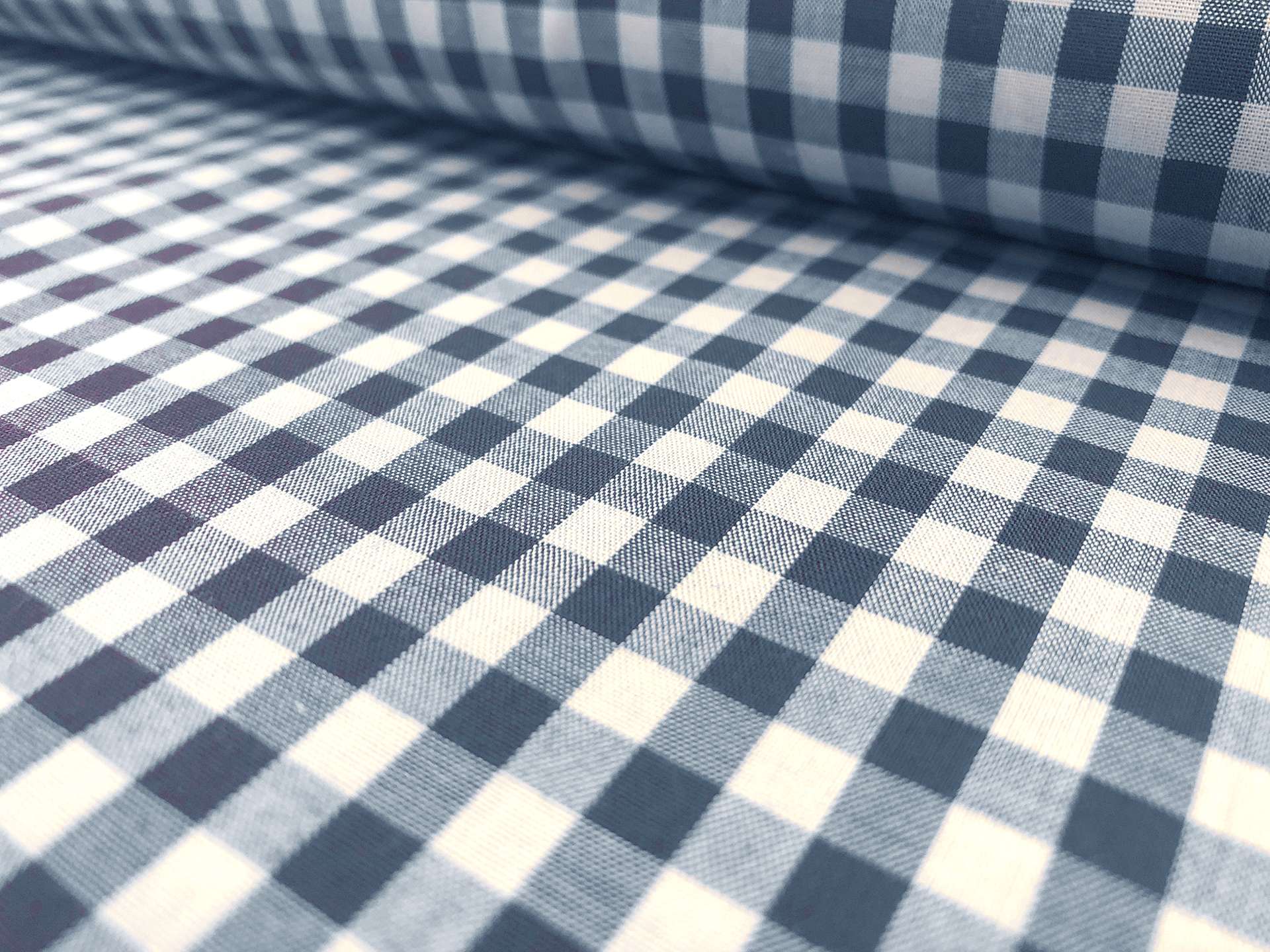 Japanese 1/4" Cotton Gingham in Teal Blue
