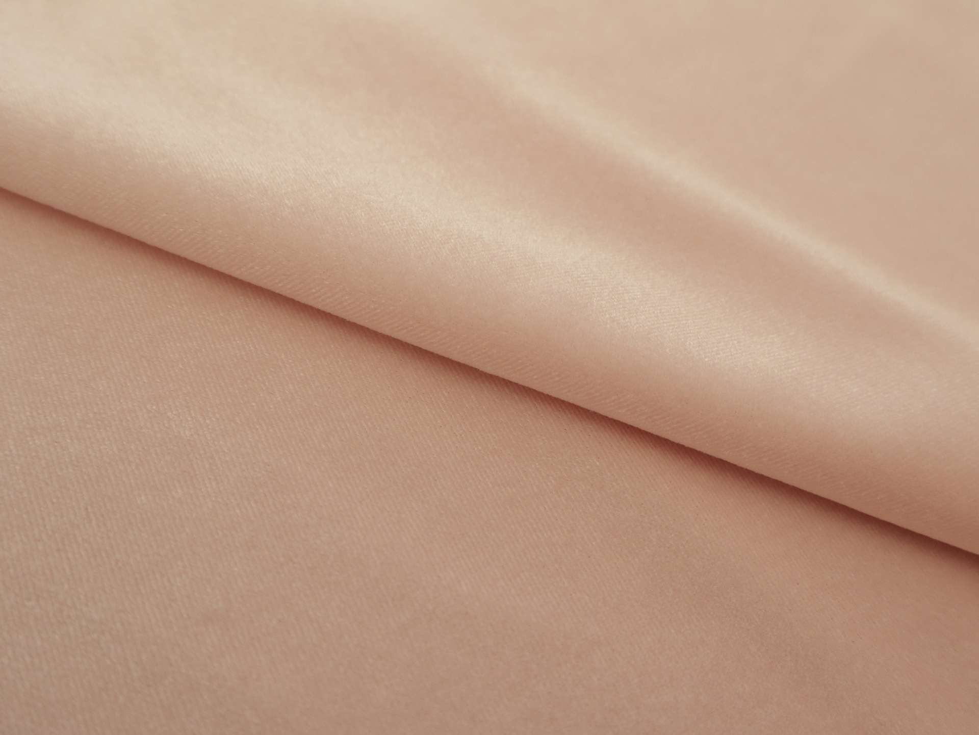 Polyester and Lycra Blend Stretch Velvet in Rosette