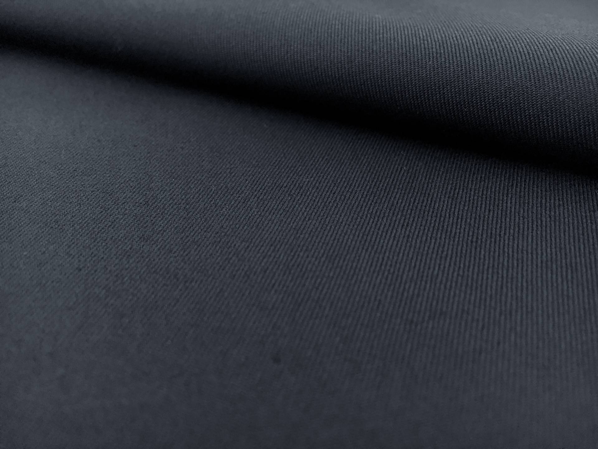 Japanese Fine Cotton Gabardine in Navy