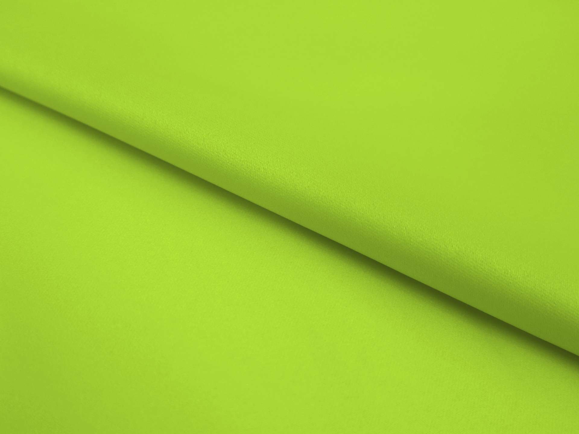 Matte Finish Satin in Chartreuse