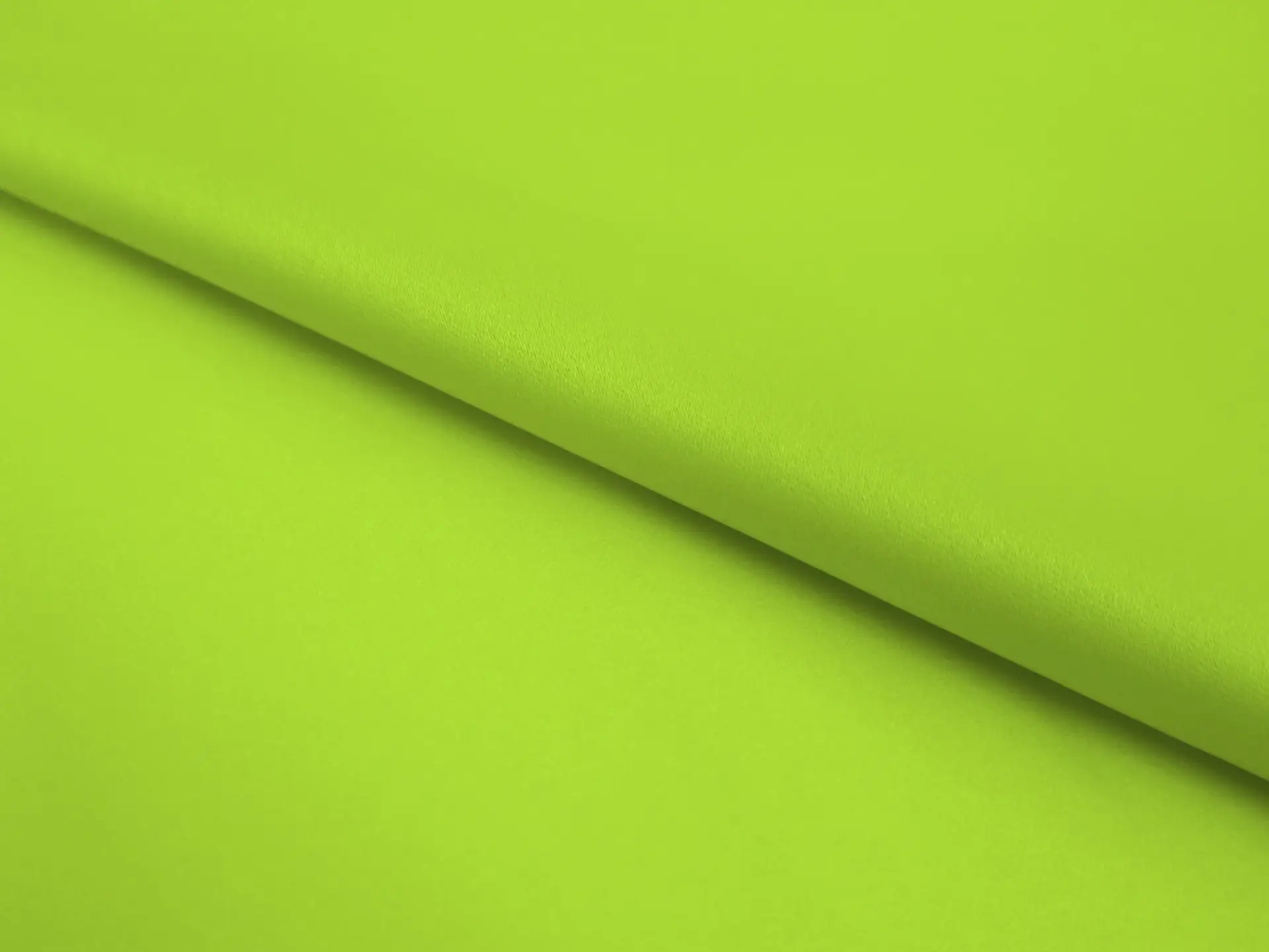 Matte Finish Satin in Chartreuse