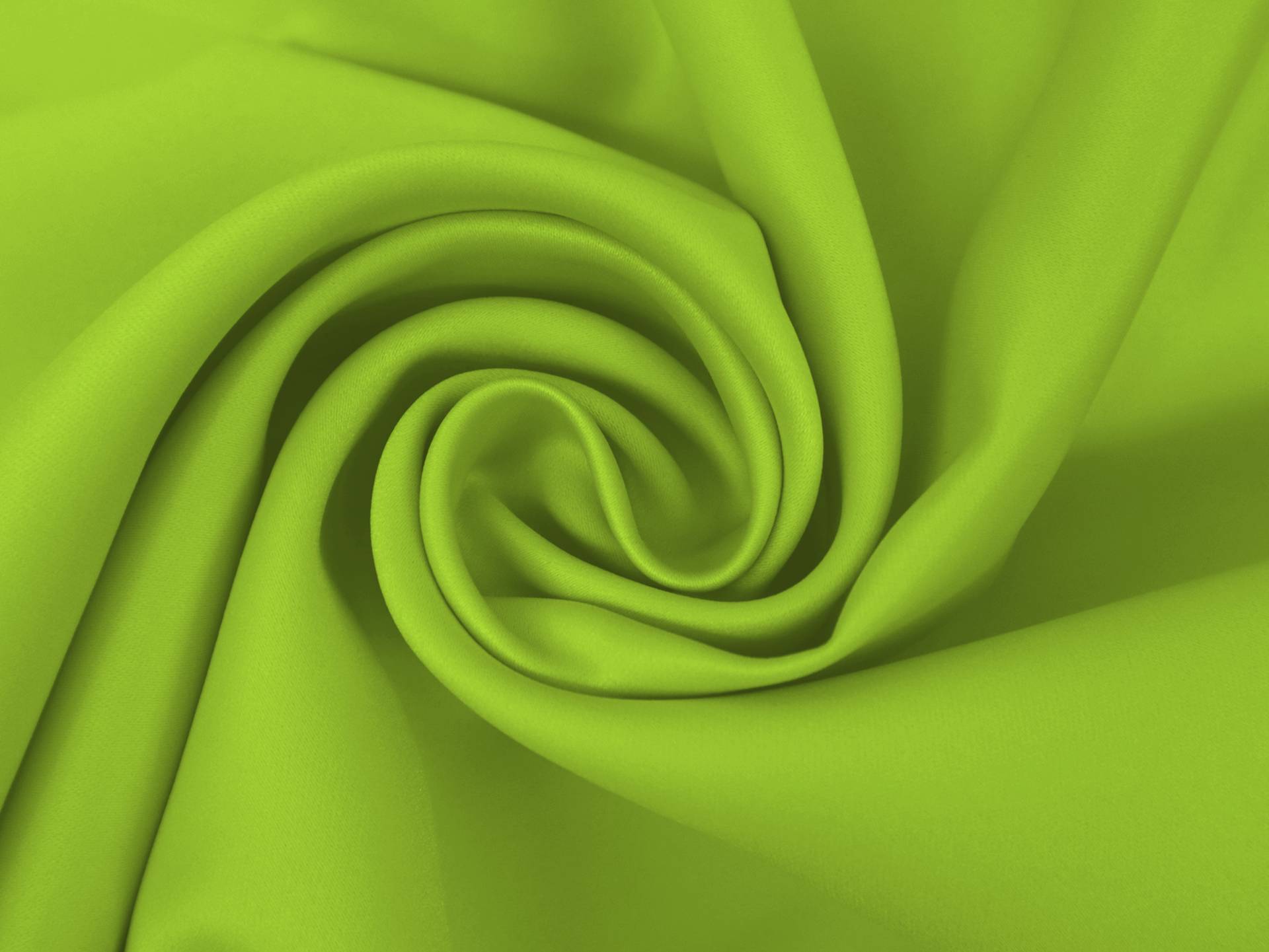 Matte Finish Satin in Chartreuse