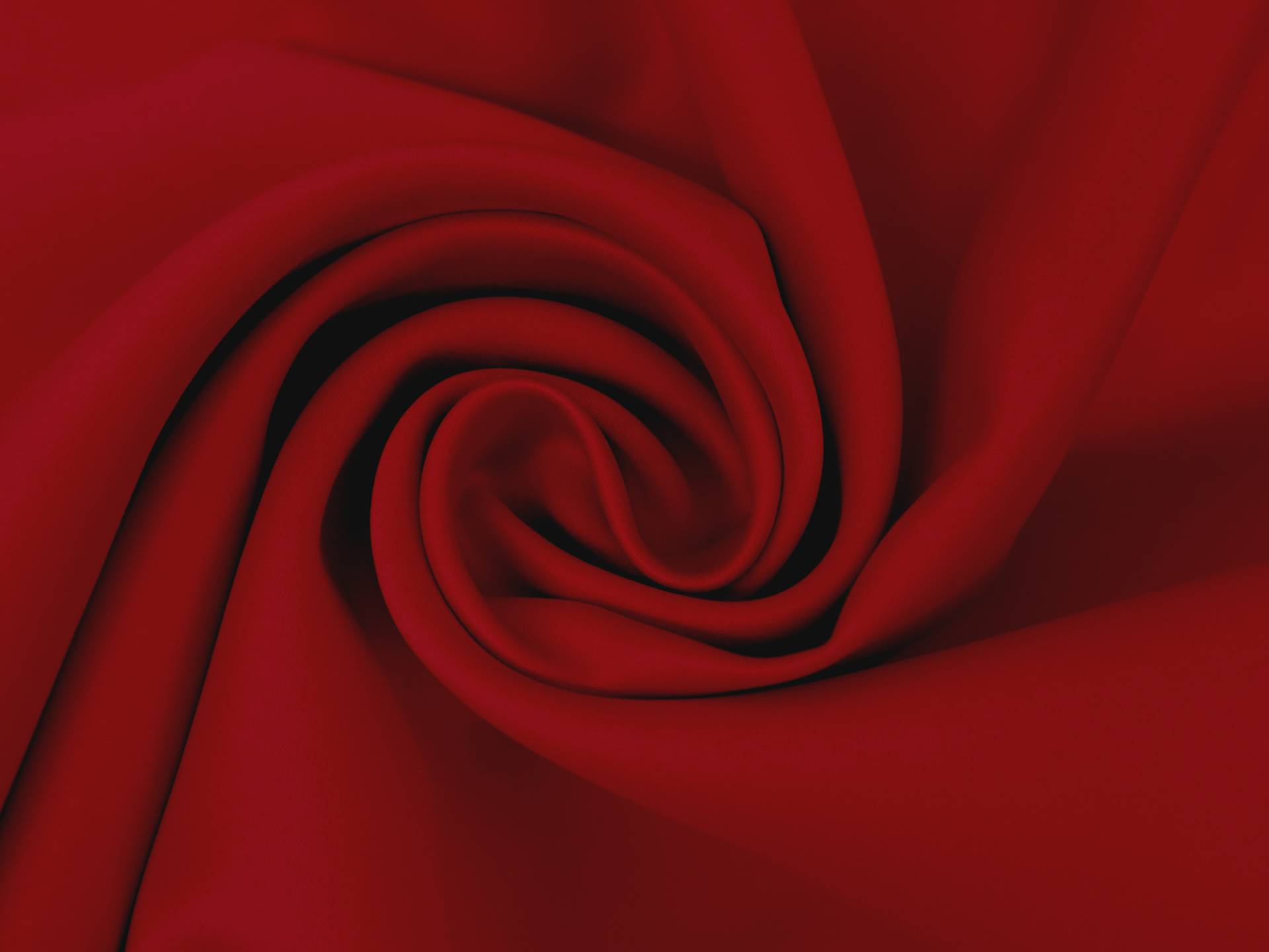 Matte Finish Satin in Red