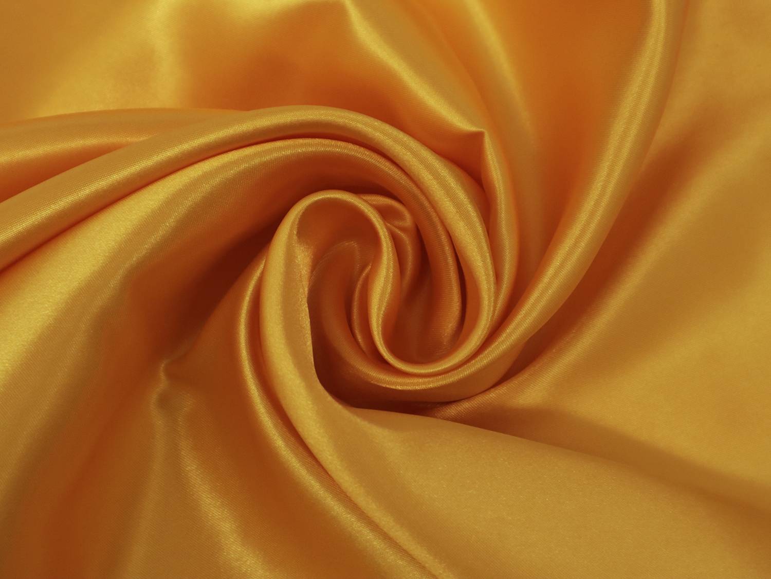 Satin Charmeuse in Canary Yellow