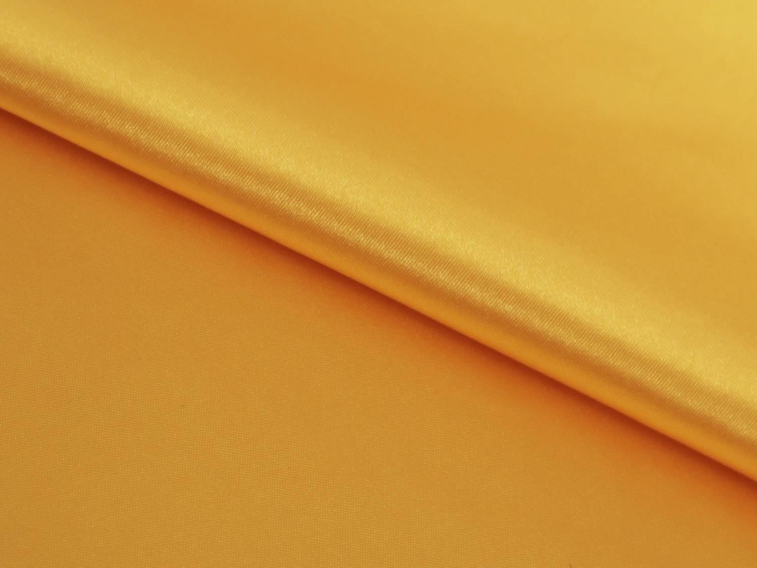 Satin Charmeuse in Canary Yellow