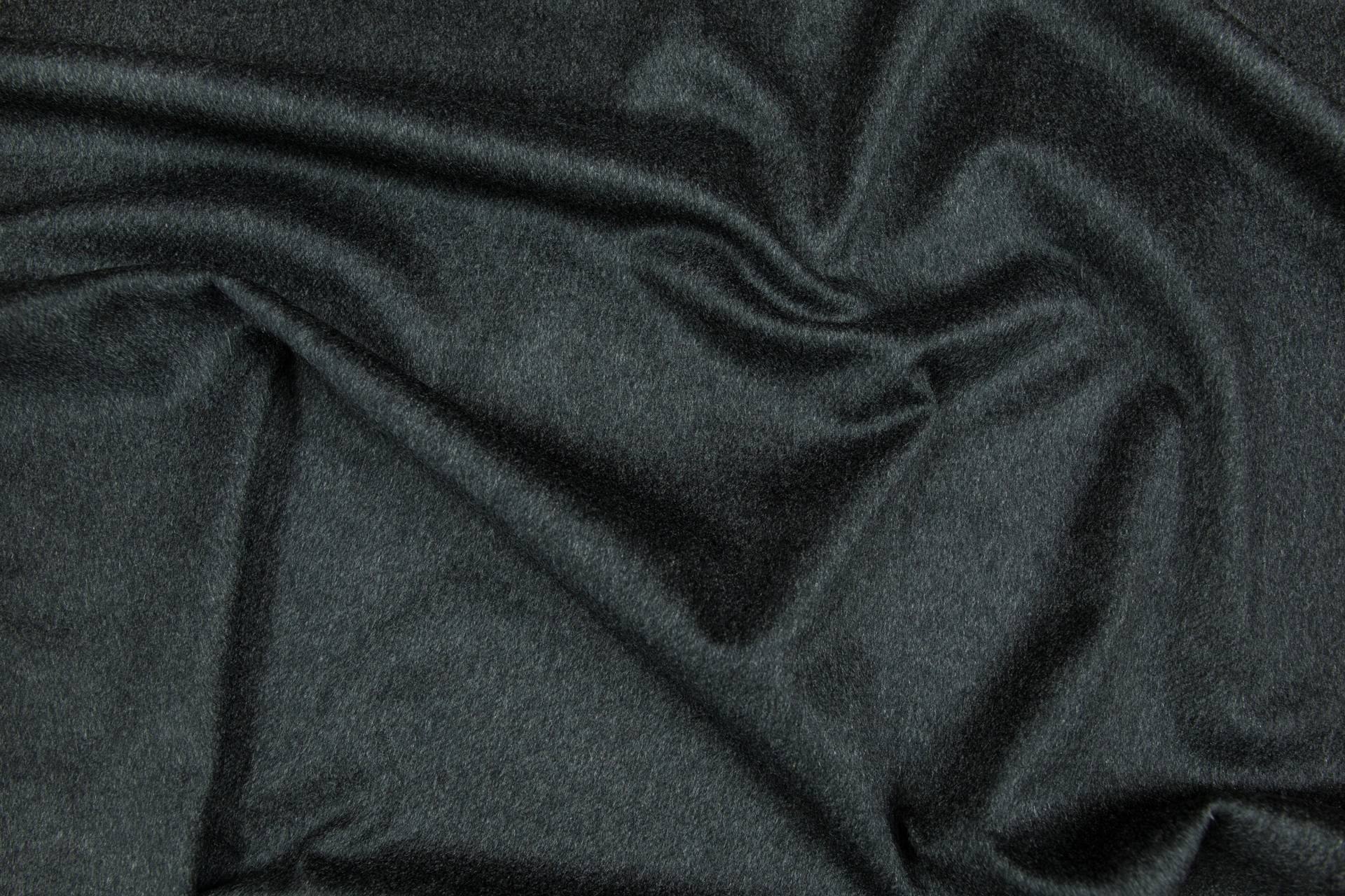 Light Weight Cashmere Jacketing in Charcoal