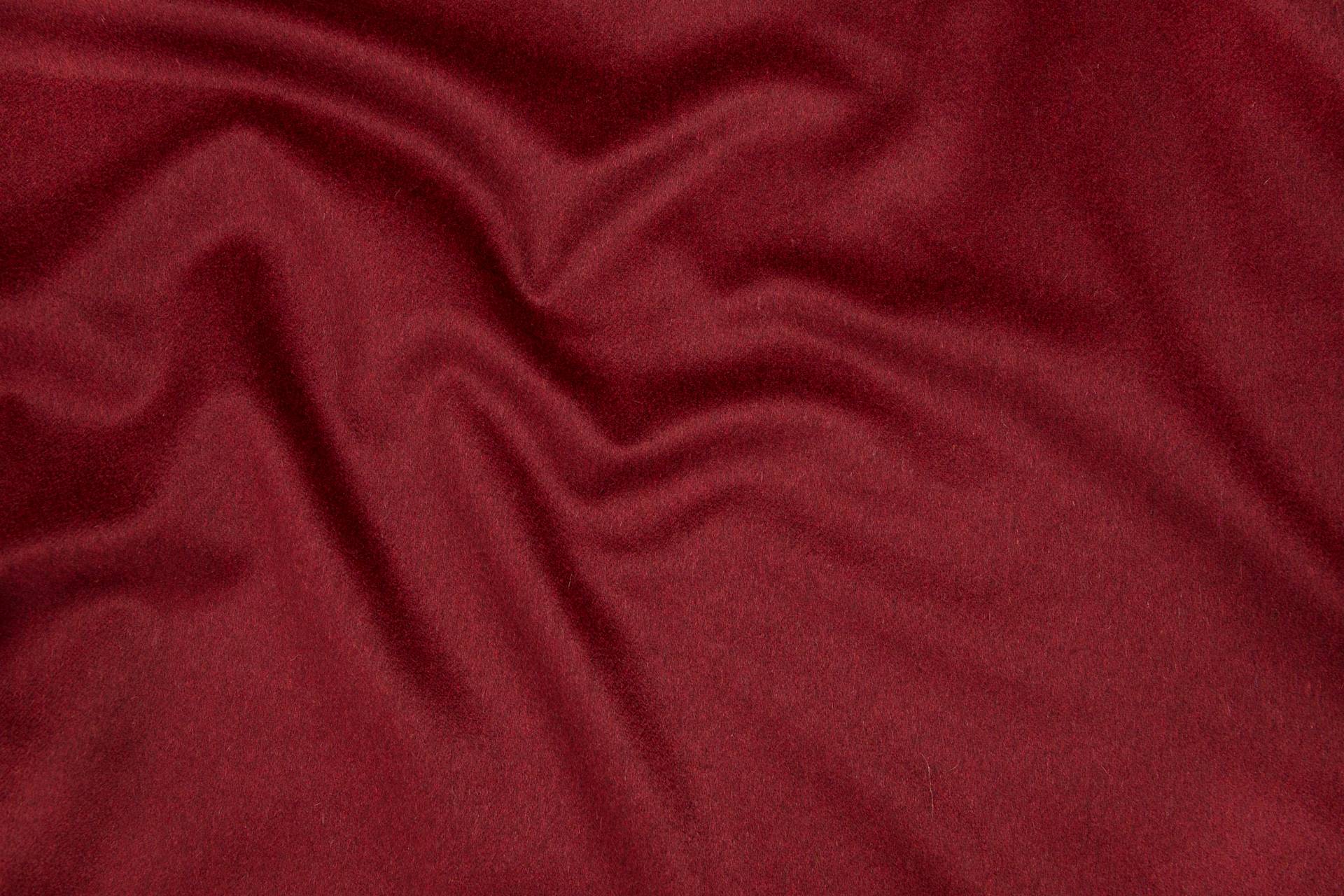 Light Weight Cashmere Jacketing in Red Wine