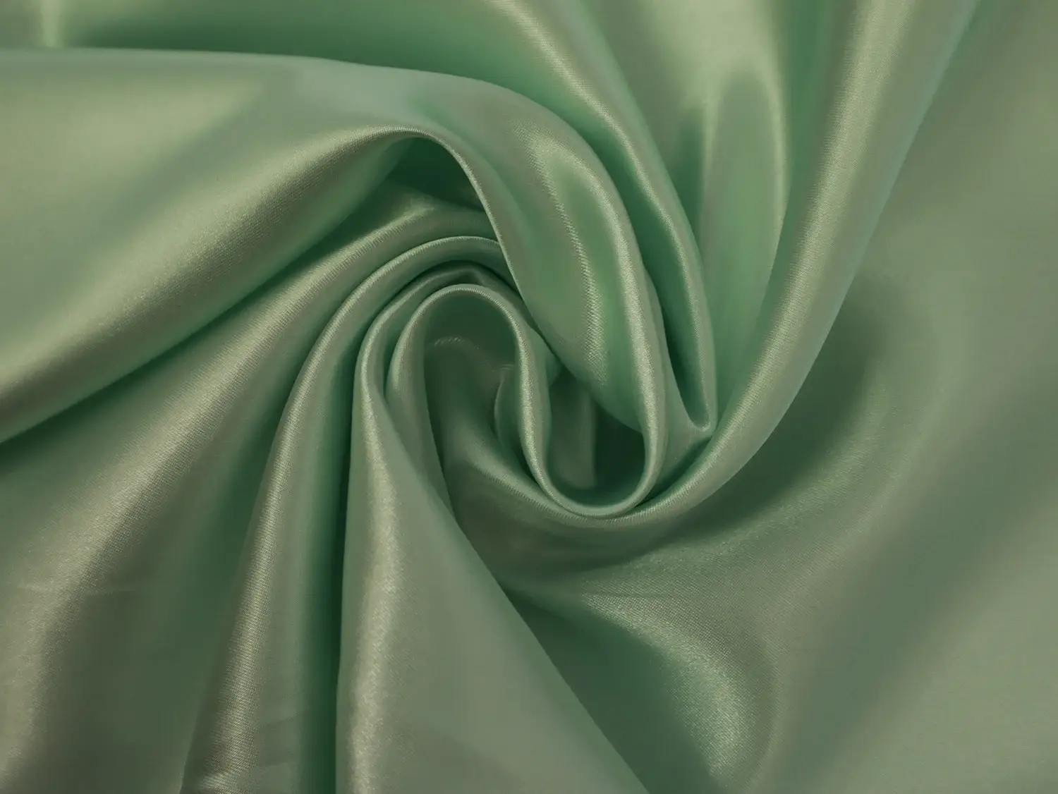 Satin Charmeuse in Mint