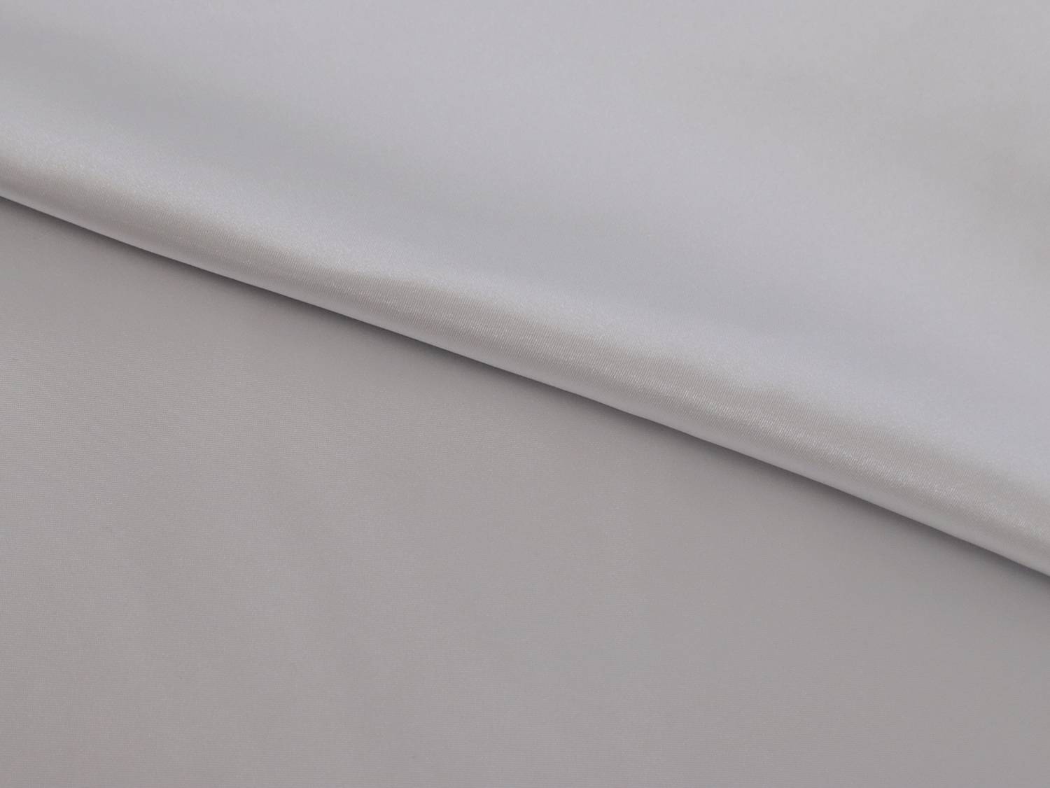 Satin Charmeuse in Silver