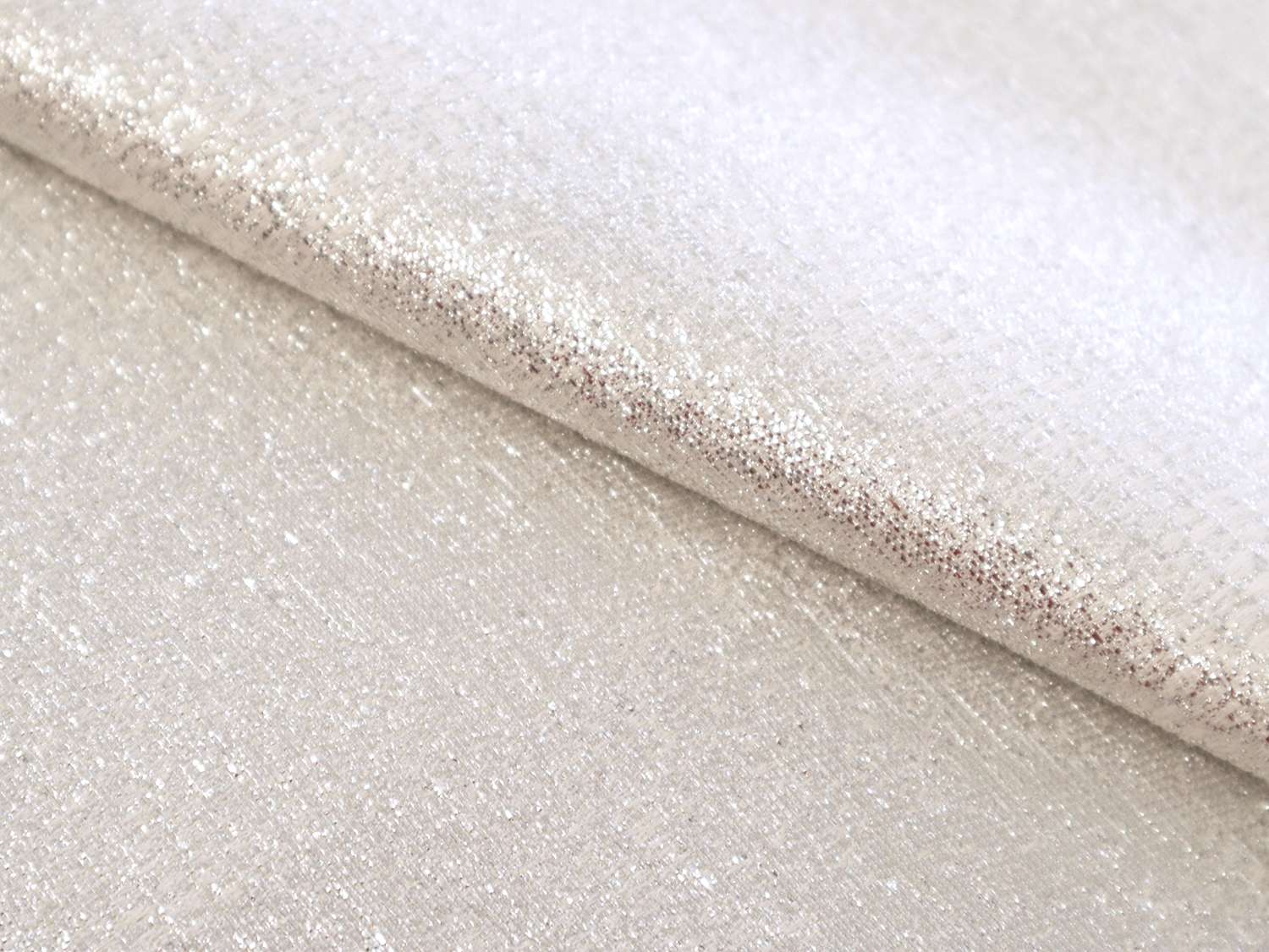 Italian Metallic Jacquard in Silver Snake Skin