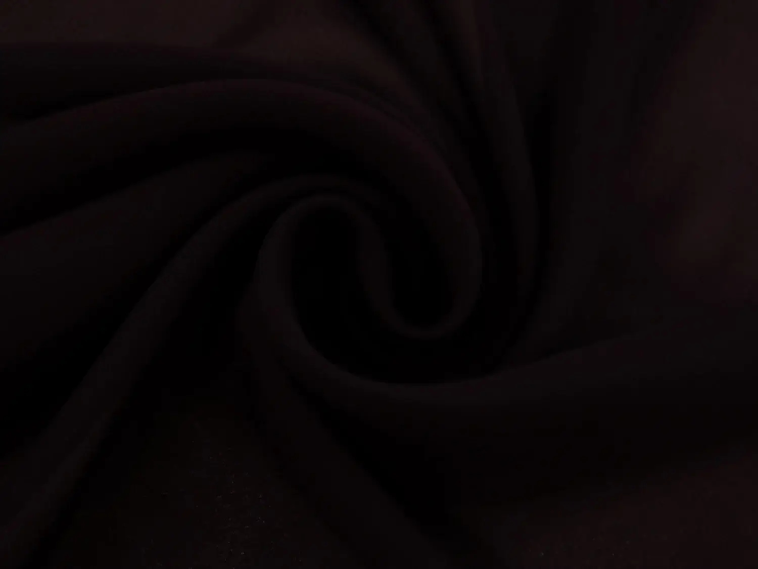 Polyester Double Georgette in Eggplant